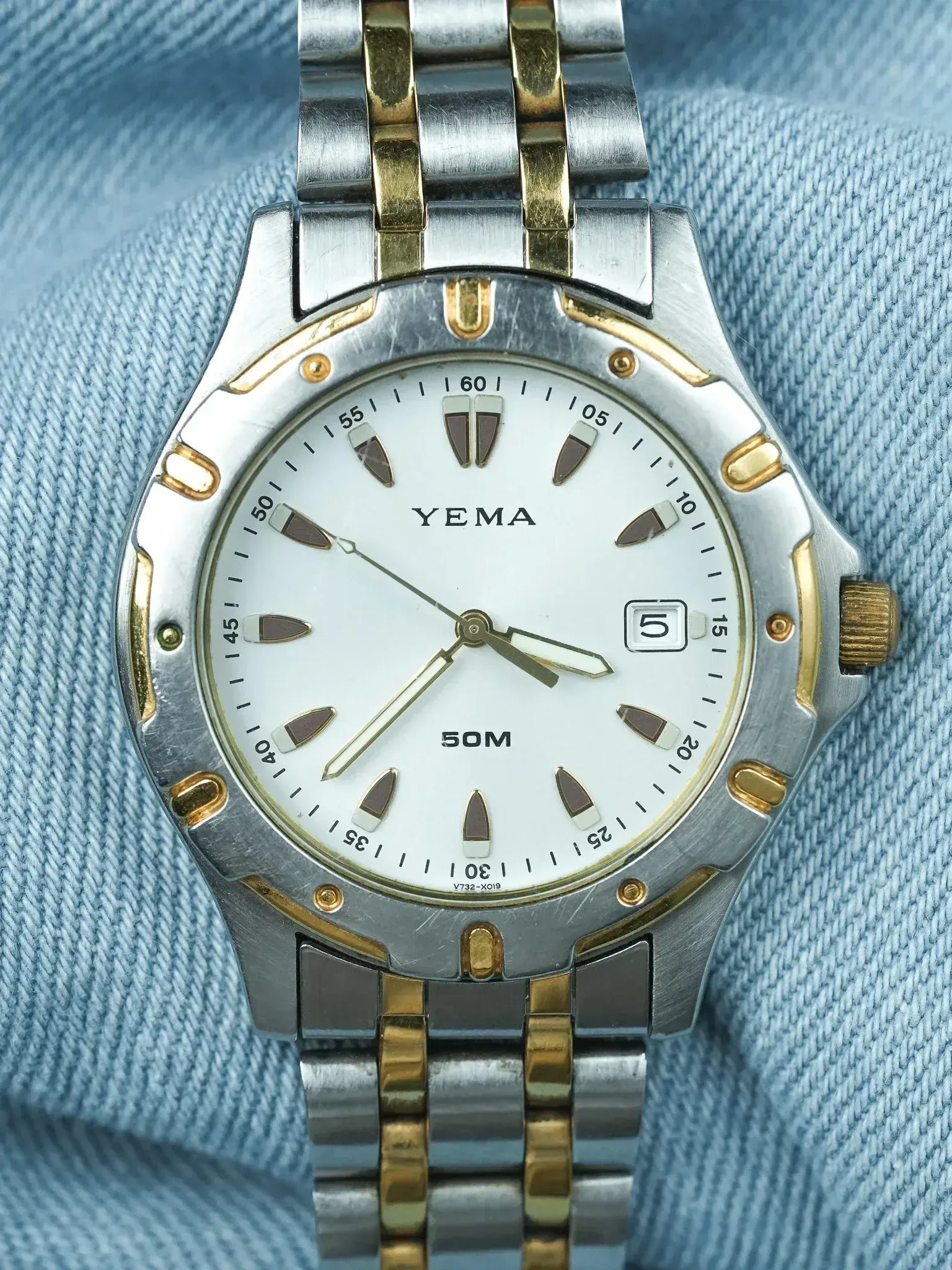 Yema - Bicolore Acier 50m - 1990s - Atelier Victor