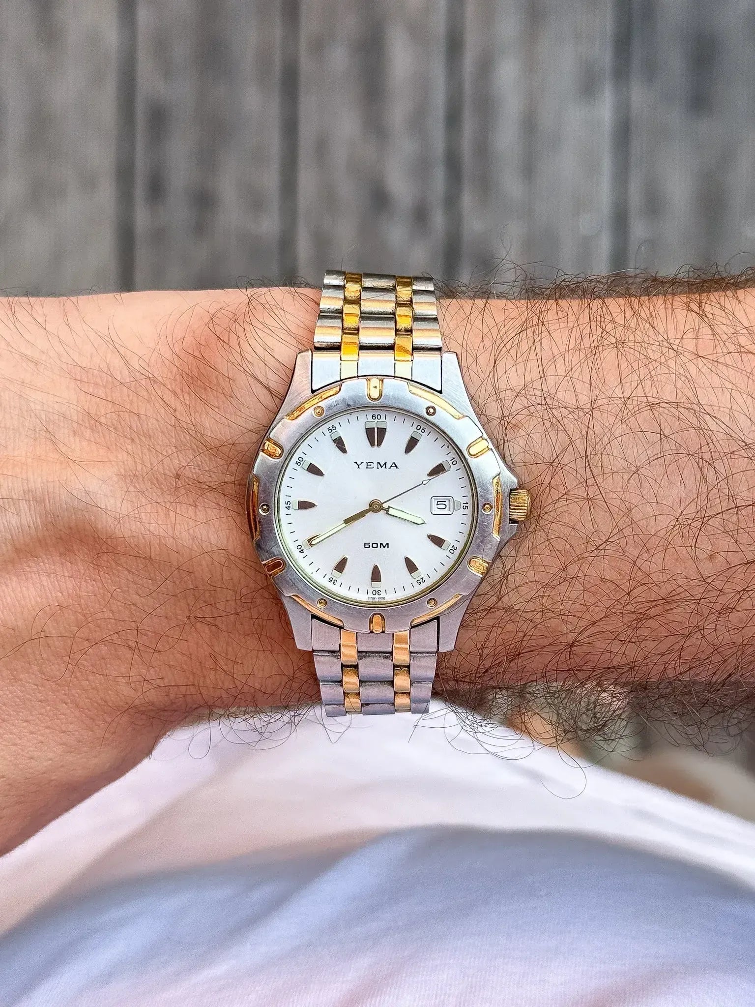 Yema - Bicolore Acier 50m - 1990s - Atelier Victor