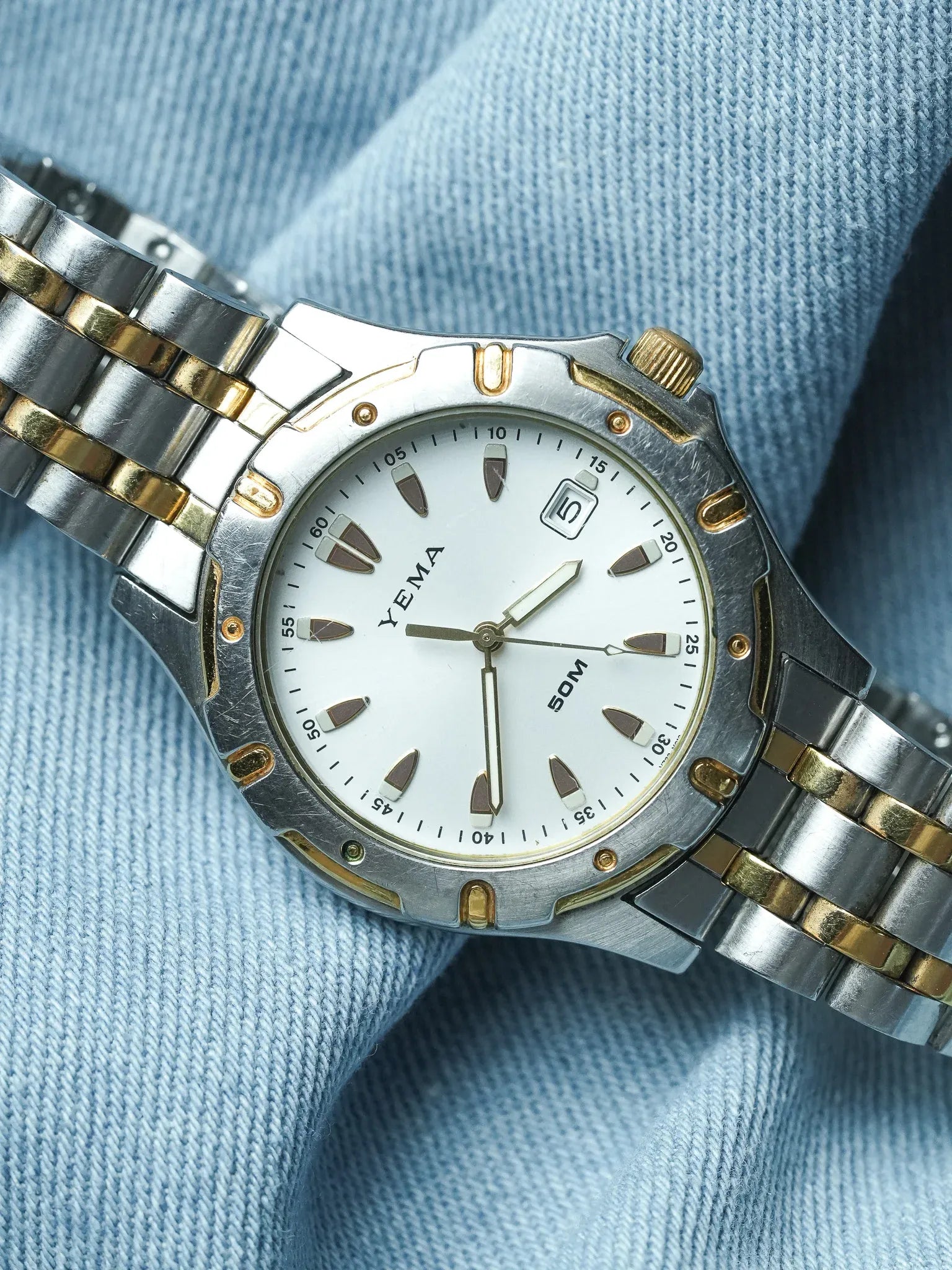 Yema - Bicolore Acier 50m - 1990s - Atelier Victor