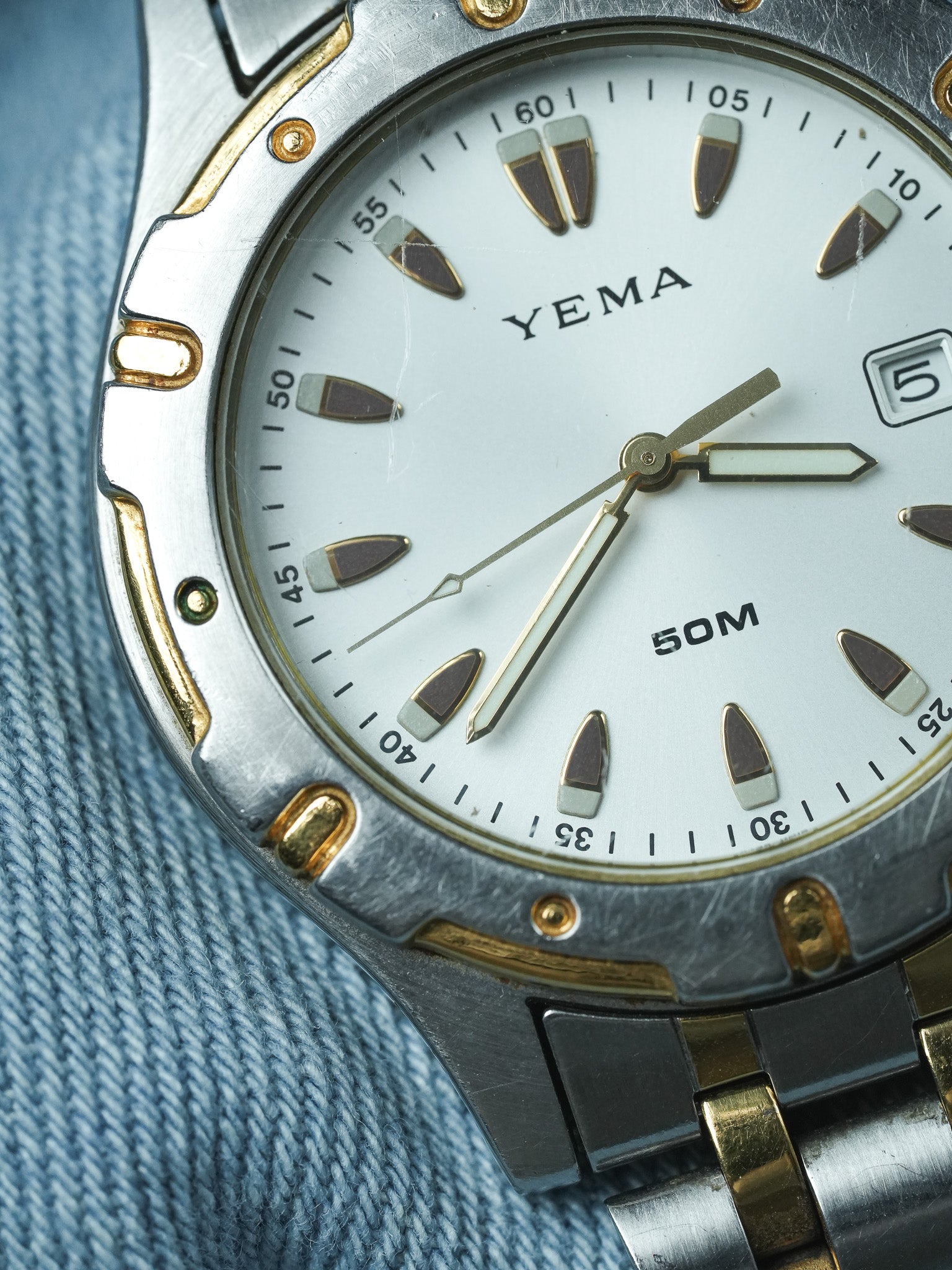 Yema - Bicolore Acier 50m - 1990s - Atelier Victor - Vintage Shop