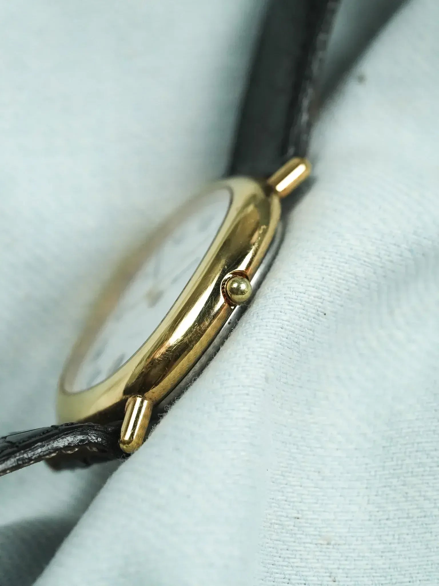 Yema - Elipse Date 6h Cadran blanc - 1990s - Atelier Victor