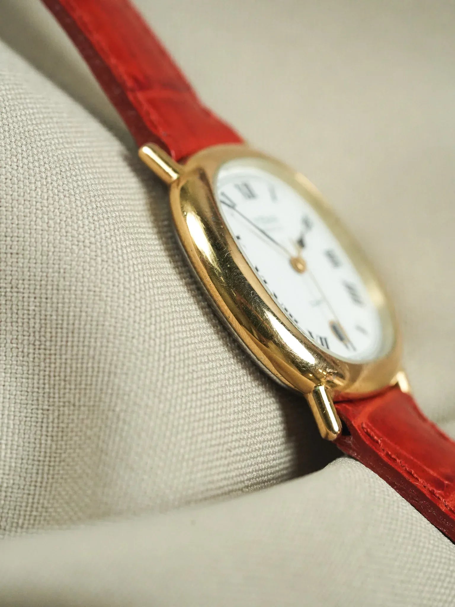 Yema - Elipse Date 6h Cadran blanc #2 - 1990s - Atelier Victor - Vintage Shop