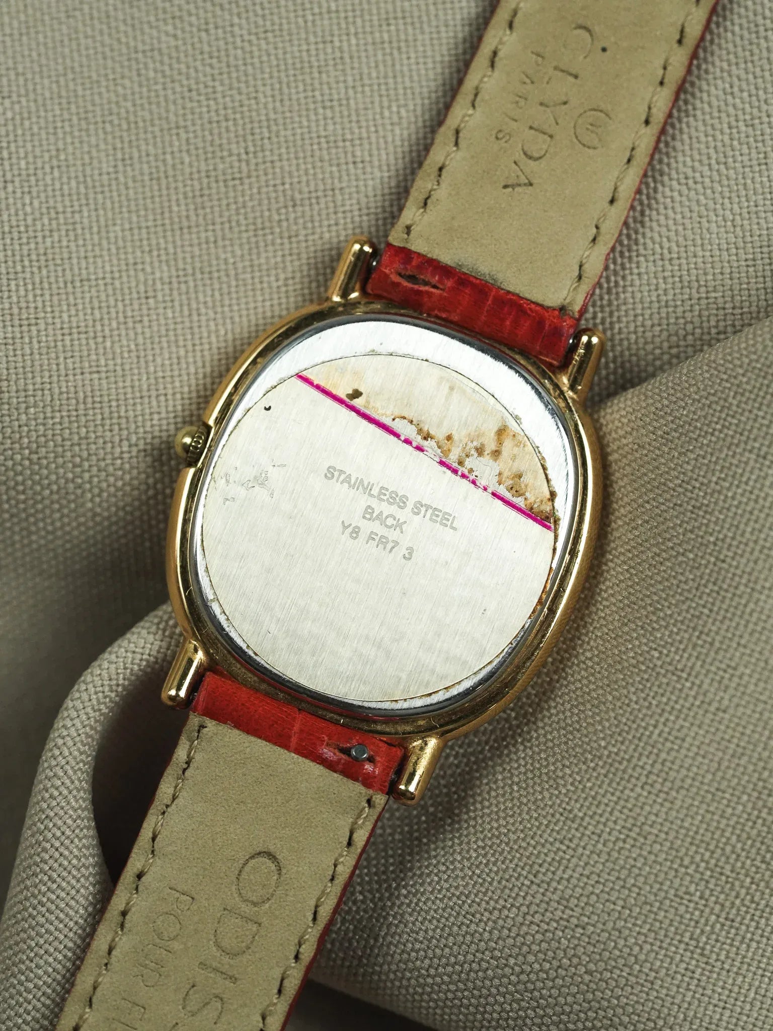 Yema - Elipse Date 6h Cadran blanc #2 - 1990s - Atelier Victor - Vintage Shop