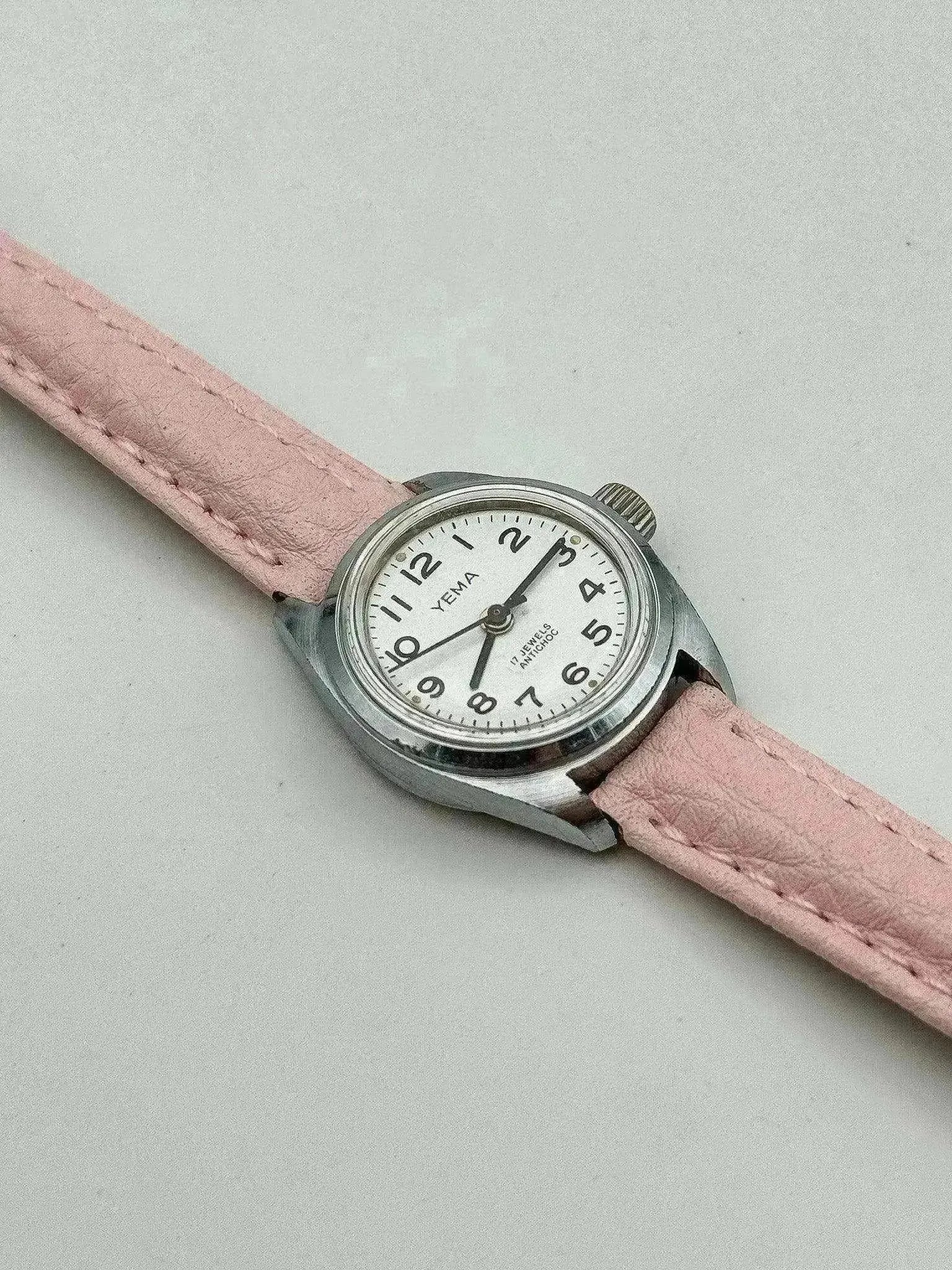 Yema - Femme Acier Cadran Blanc - 1970s - Atelier Victor