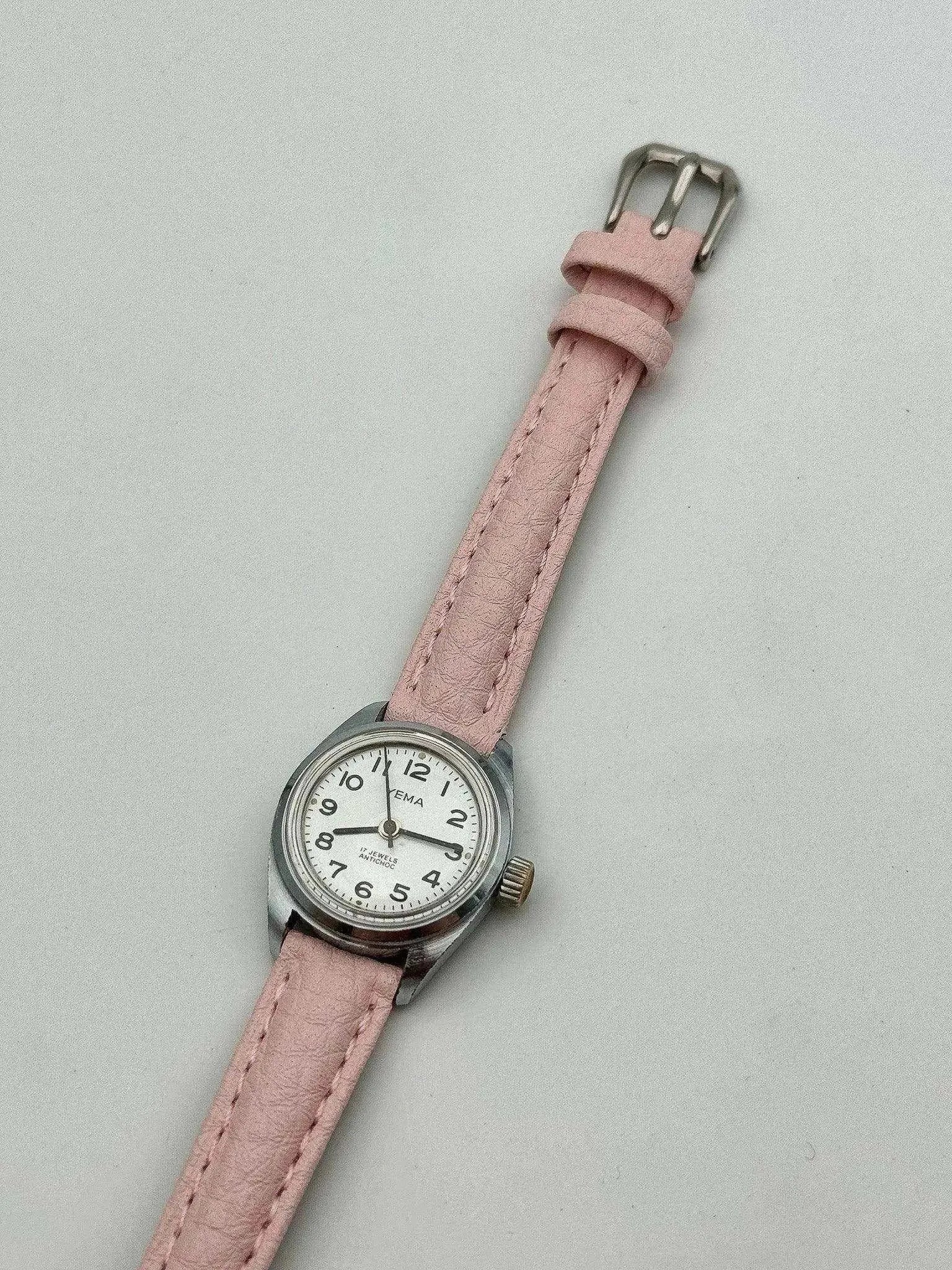 Yema - Femme Acier Cadran Blanc - 1970s - Atelier Victor