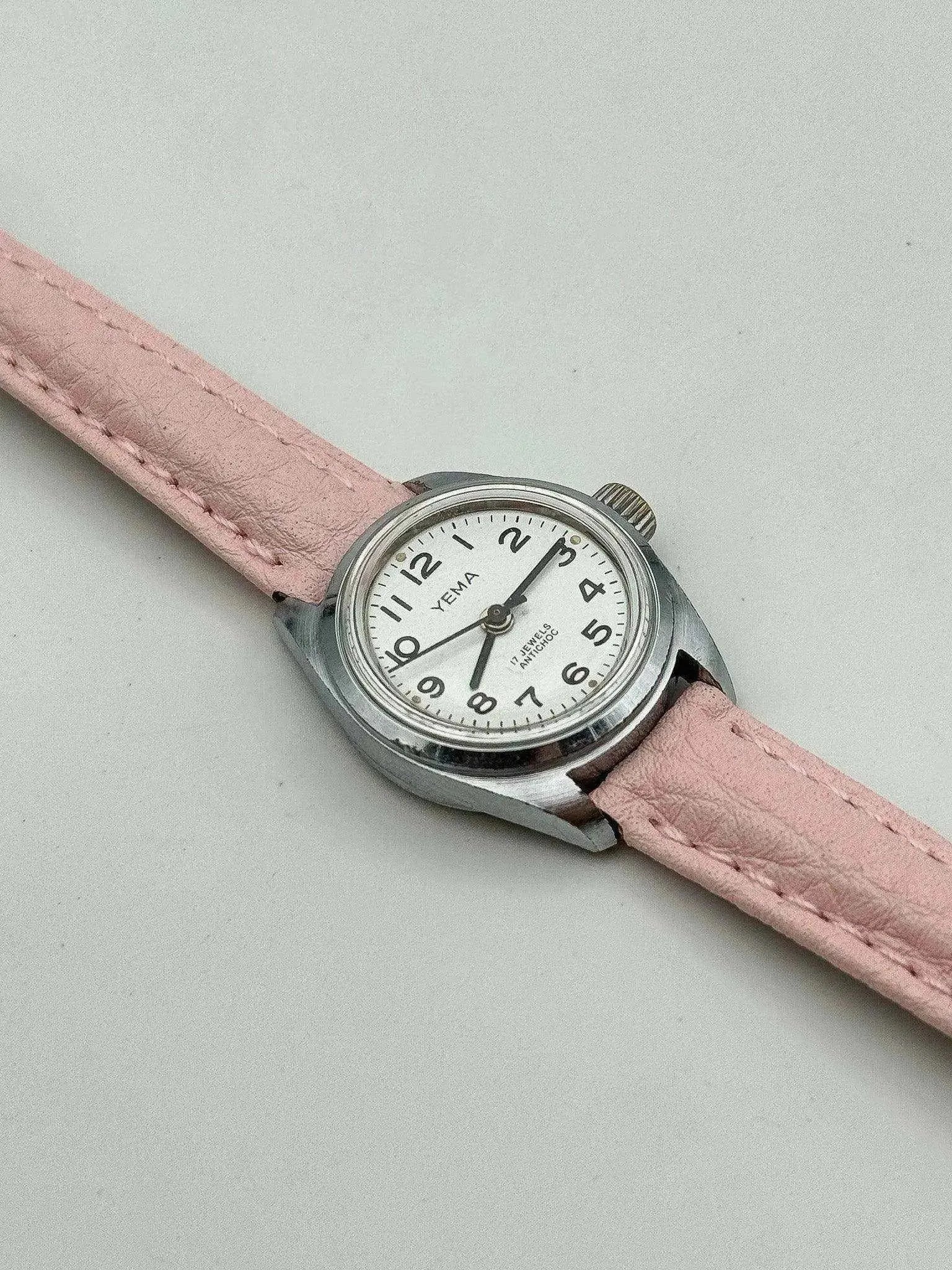 Yema - Femme Acier Cadran Blanc - 1970s - Atelier Victor