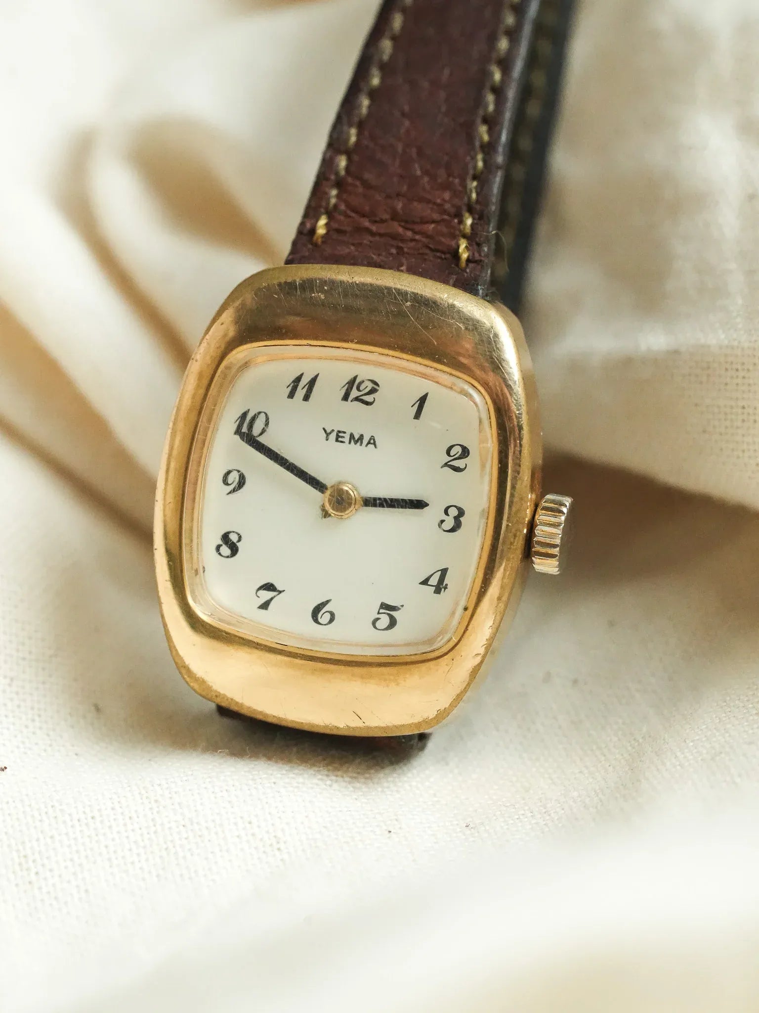 Yema - Mini Baignoire Plaqué Or Mécanique - 1970s - Atelier Victor