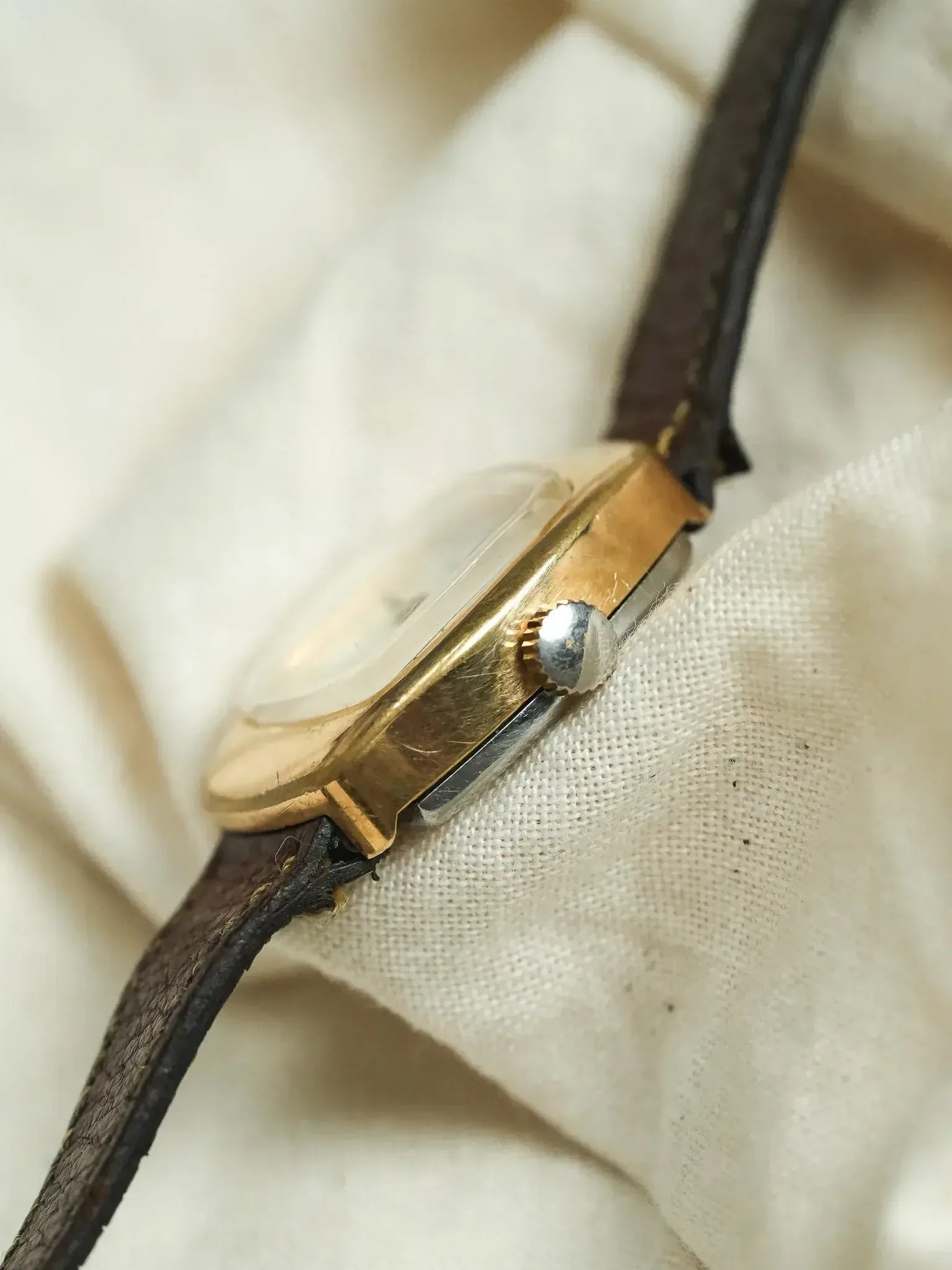 Yema - Mini Baignoire Plaqué Or Mécanique - 1970s - Atelier Victor