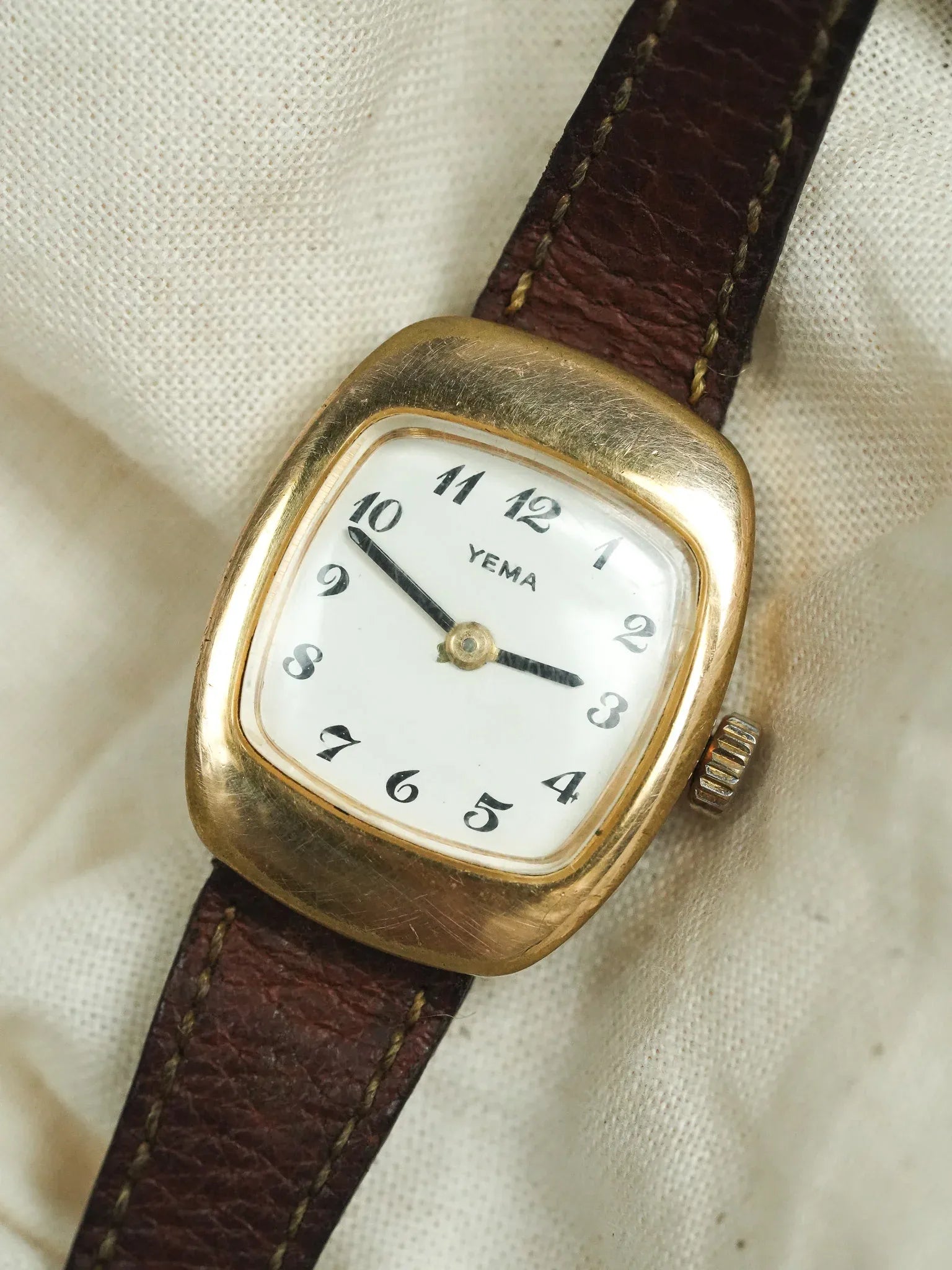 Yema - Mini Baignoire Plaqué Or Mécanique - 1970s - Atelier Victor