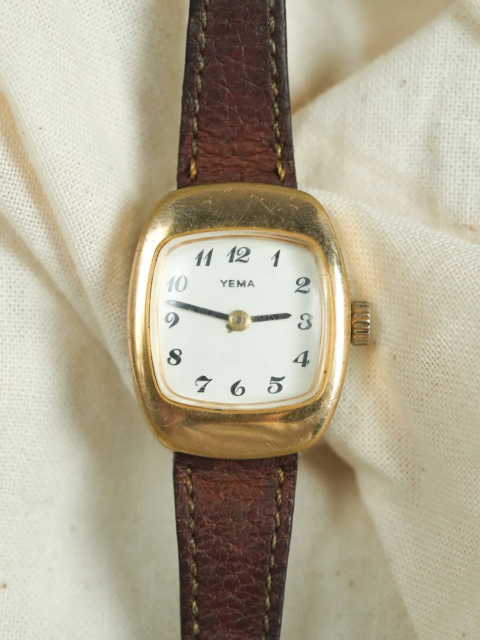 Yema - Mini Baignoire Plaqué Or Mécanique - 1970s - Atelier Victor