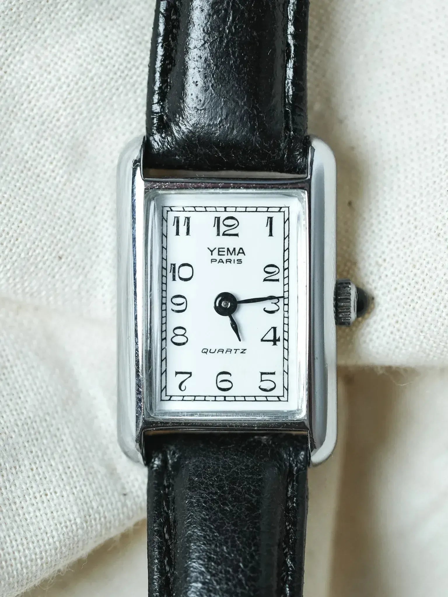 Yema - Mini Tank Femme Curvée Acier - 1990s - Atelier Victor