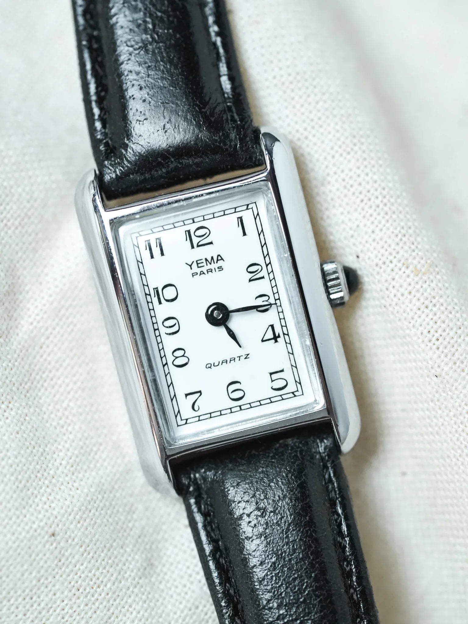 Yema - Mini Tank Femme Curvée Acier - 1990s - Atelier Victor