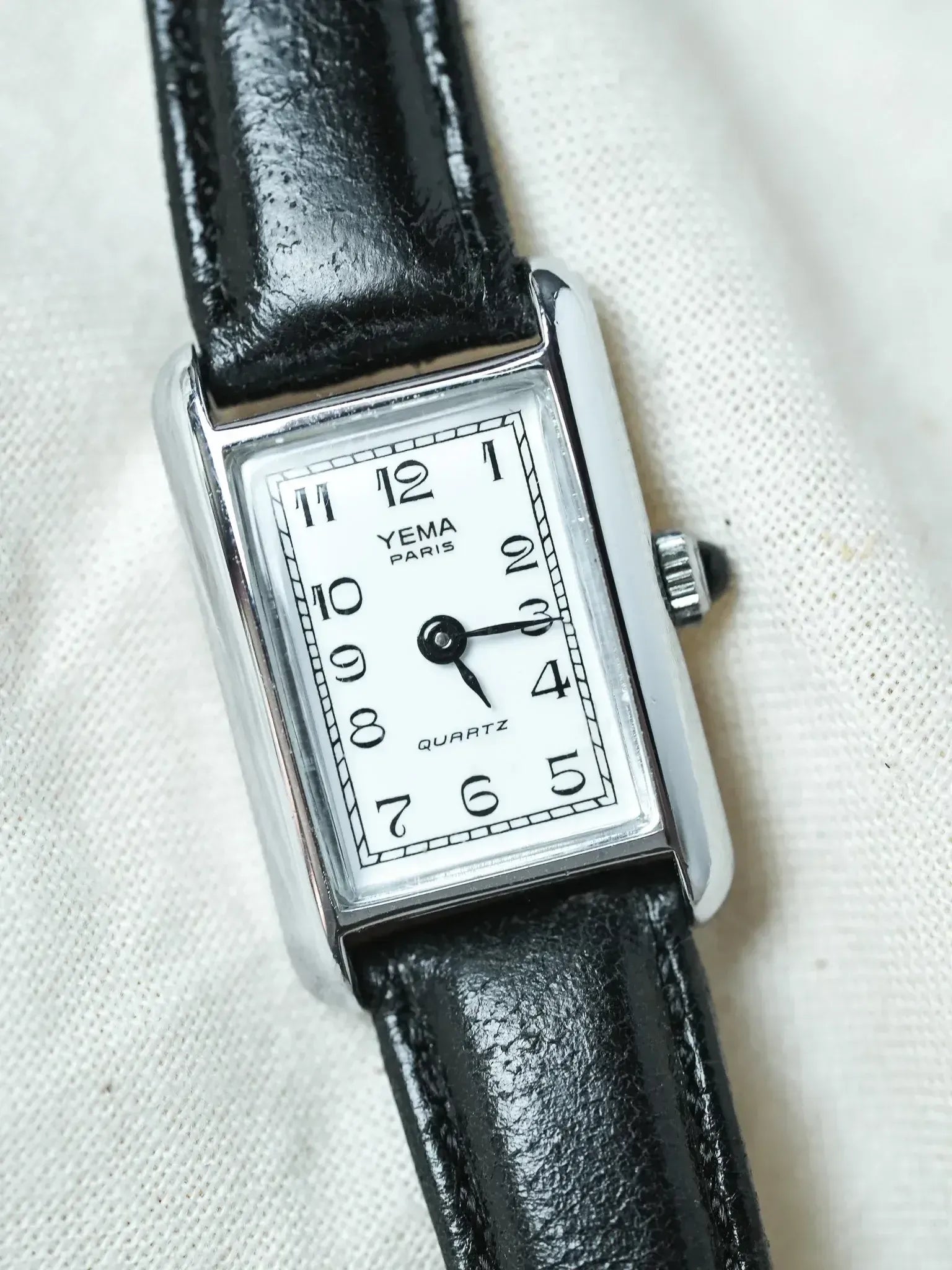 Yema - Mini Tank Femme Curvée Acier - 1990s - Atelier Victor