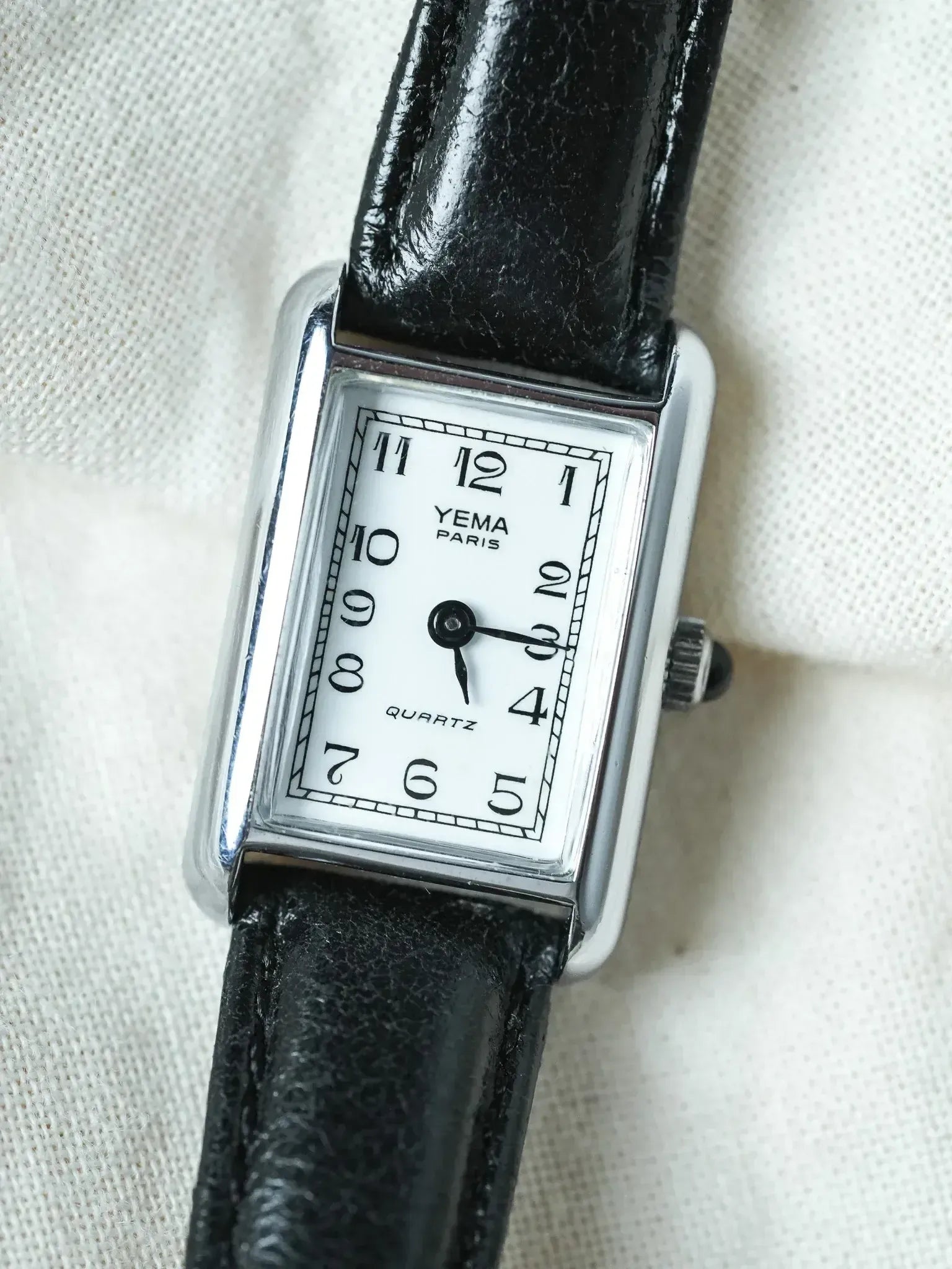 Yema - Mini Tank Femme Curvée Acier - 1990s - Atelier Victor