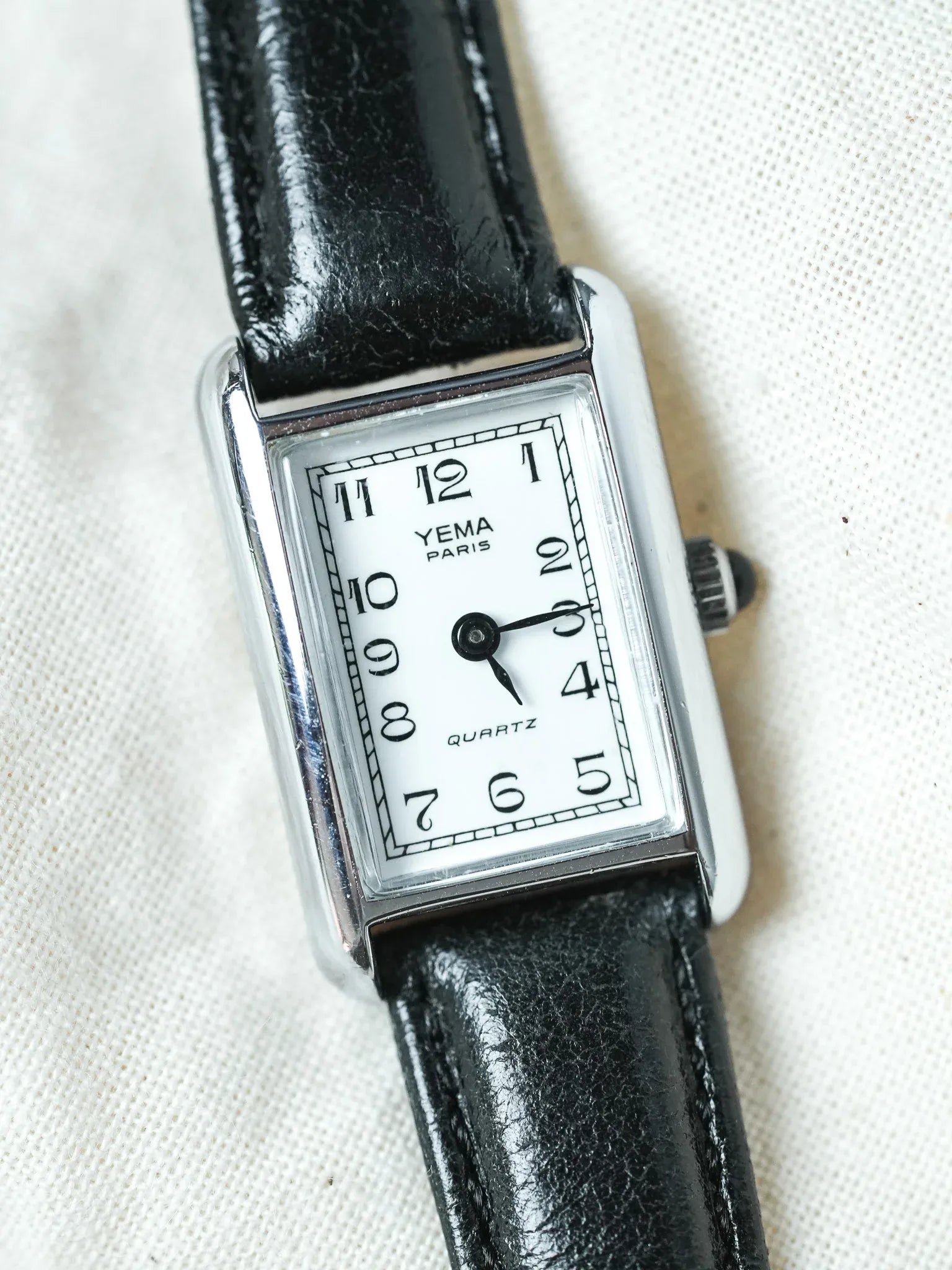 Yema - Mini Tank Femme Curvée Acier - 1990s - Atelier Victor