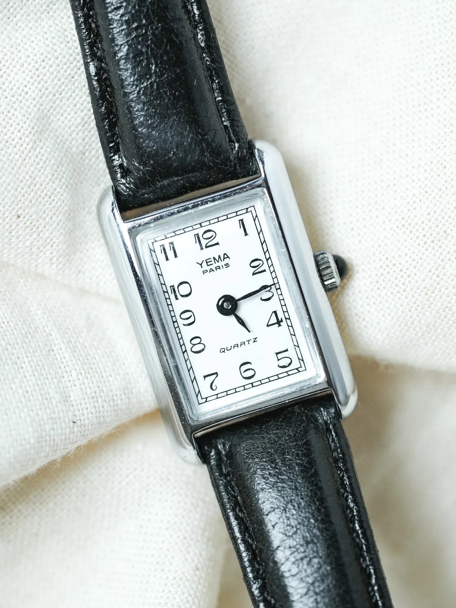 Yema - Mini Tank Femme Curvée Acier - 1990s - Atelier Victor