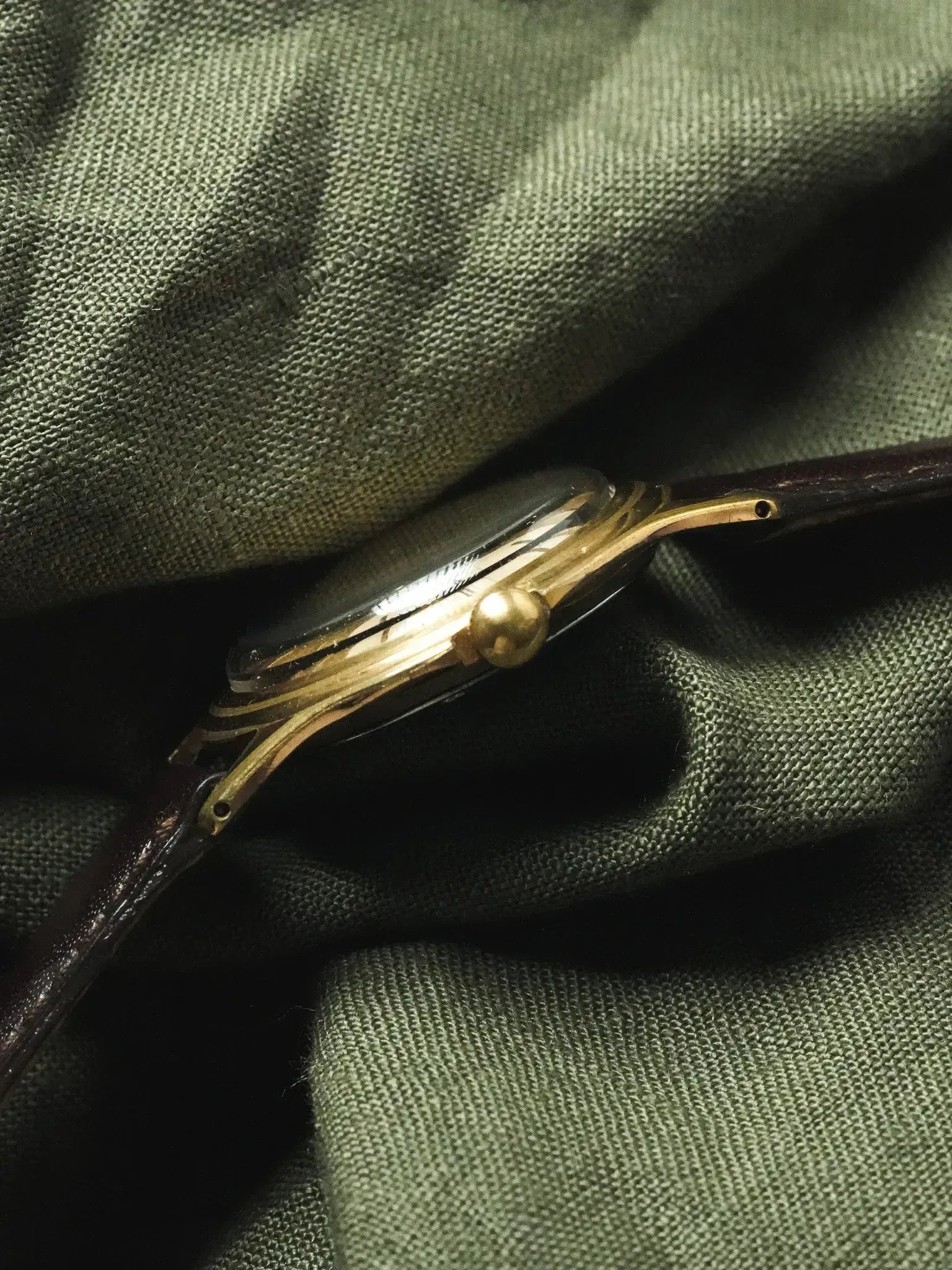 Yema - Miniplan Cadran bi-tons Plaqué Or - 1970s - Atelier Victor