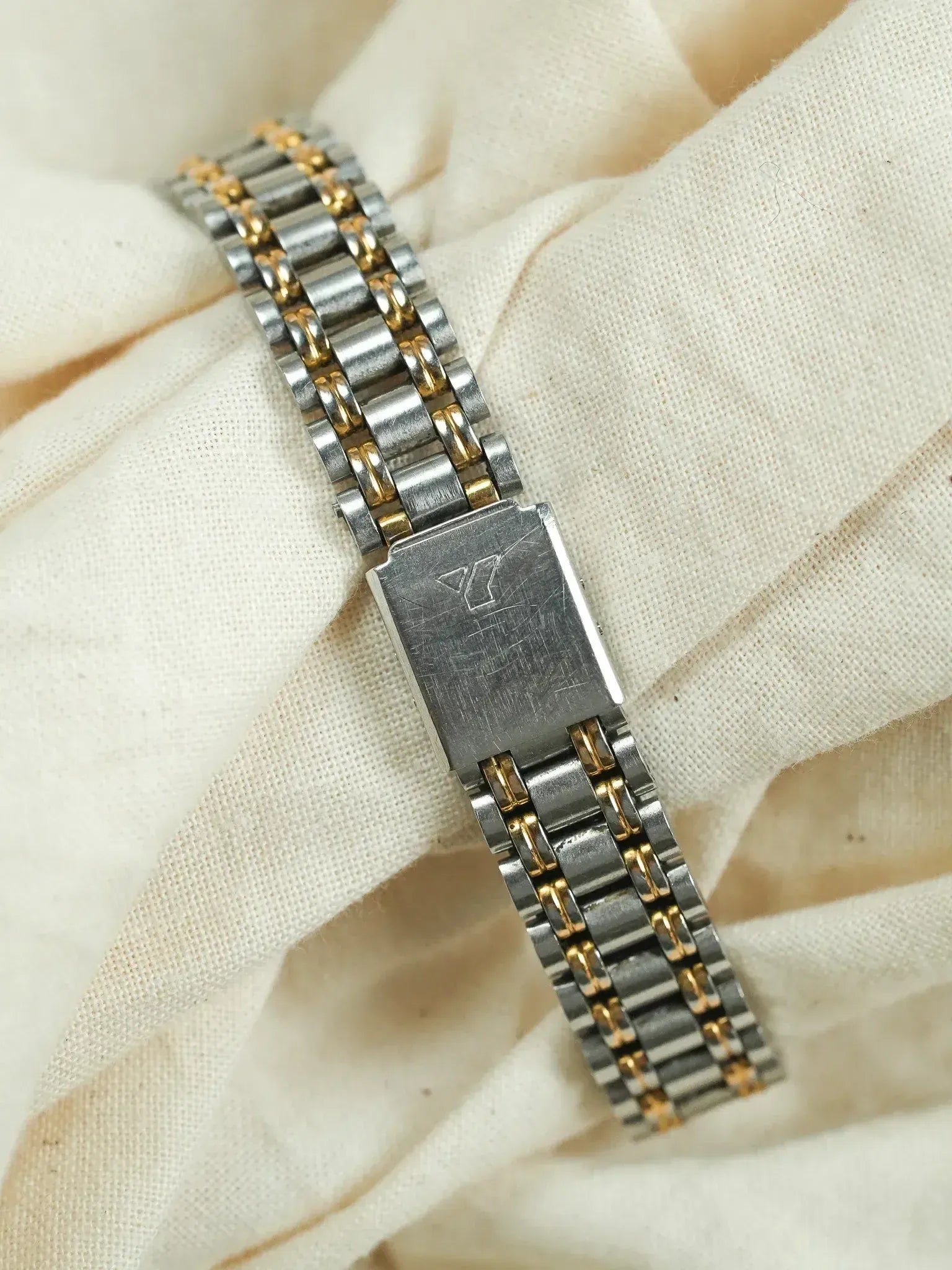 Yema - Montre Femme en Acier et Plaqué or - 1990s - Atelier Victor