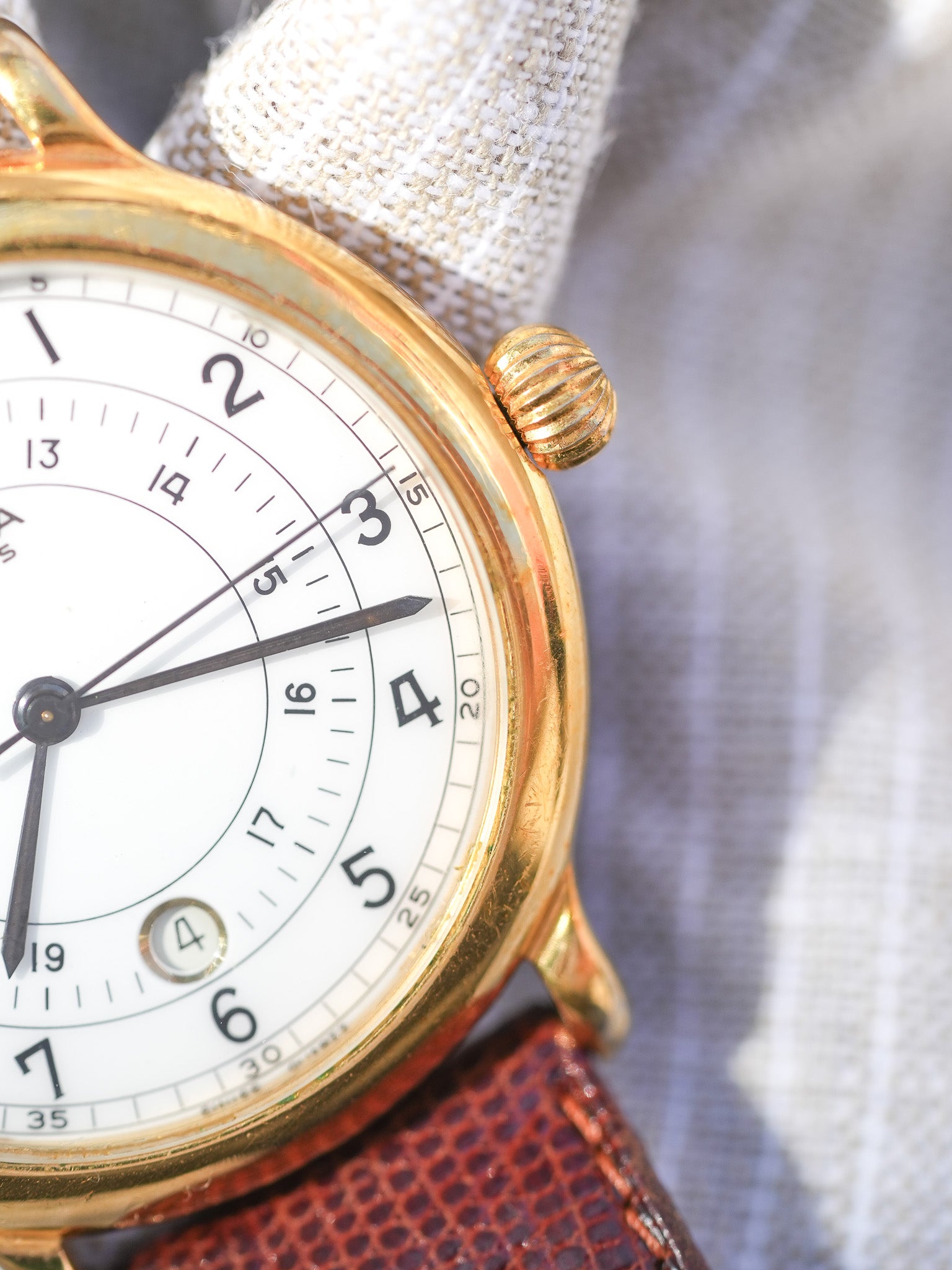 Yema - Paris Blanc 24h Date 6h - 1990s - Atelier Victor Paris - Vintage Watch Shop Dubai
