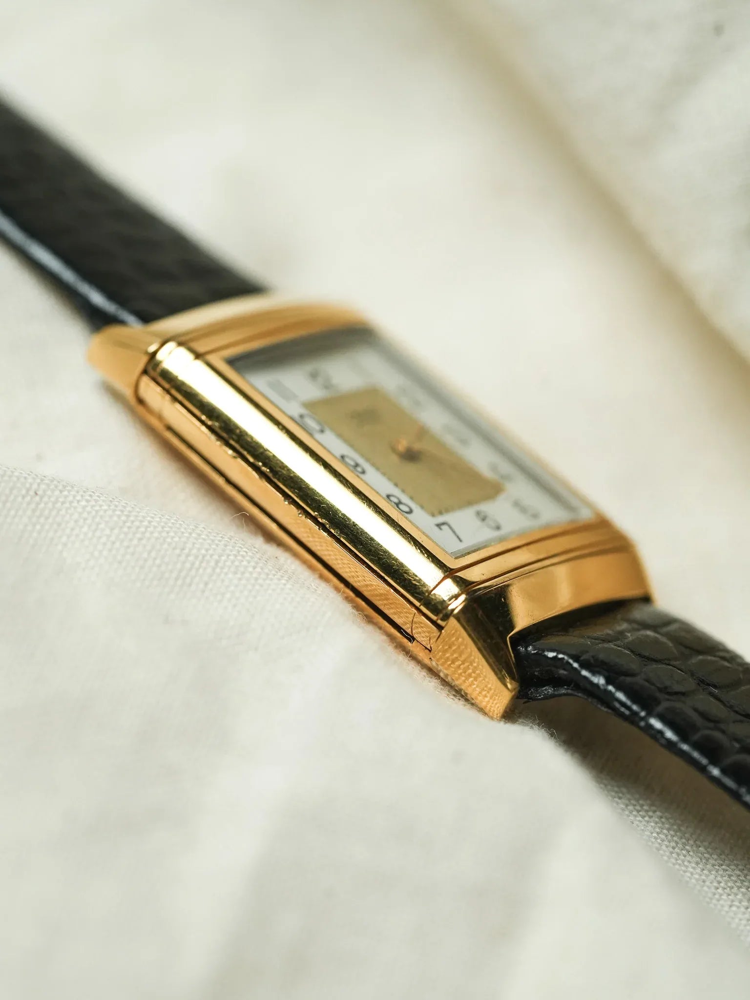 Yema - Paris "Reverso" plaqué or - 1990s - Atelier Victor