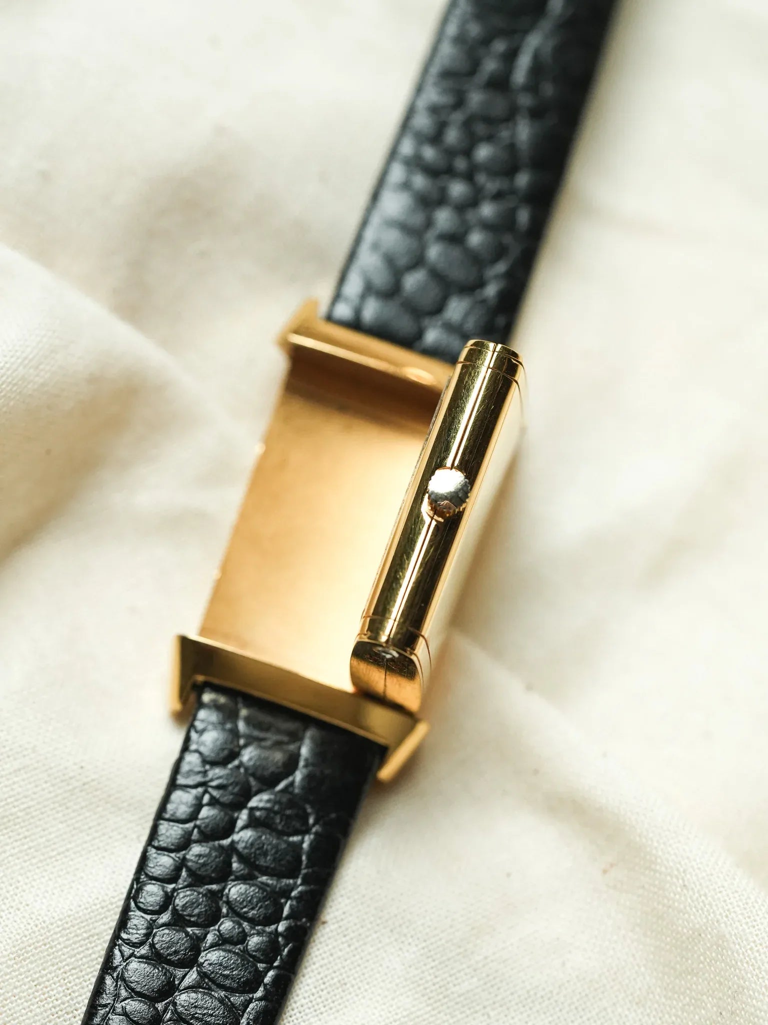 Yema - Paris "Reverso" plaqué or - 1990s - Atelier Victor