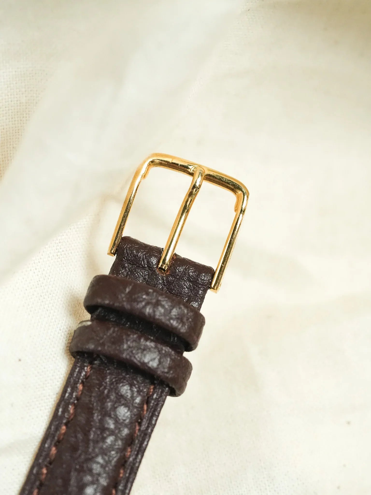 Yema - Paris Rond Acier Or Cornes Centrales - 1980s - Atelier Victor - Vintage Shop