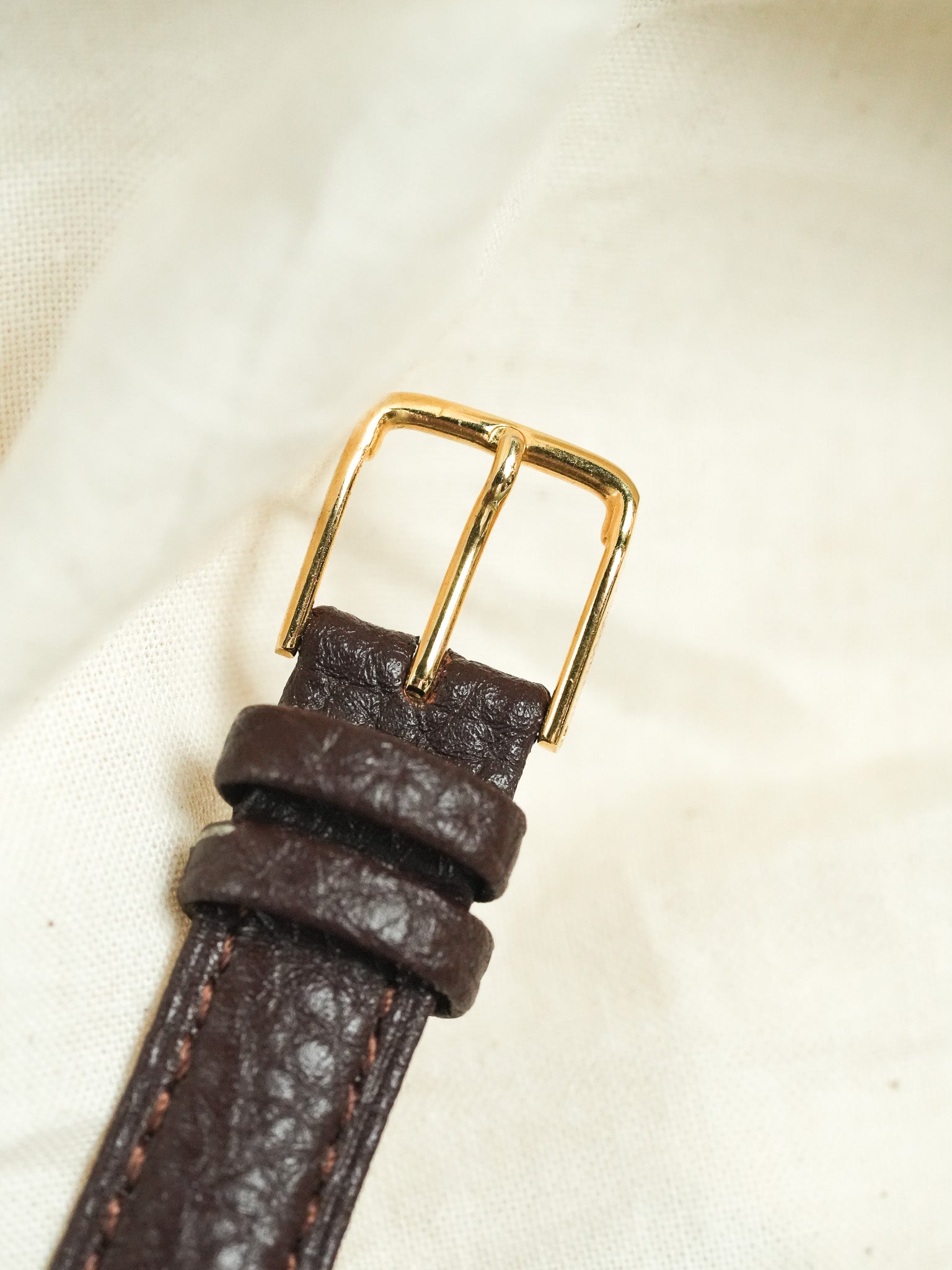 Yema - Paris Rond Acier Or Cornes Centrales - 1980s - Atelier Victor - Vintage Shop