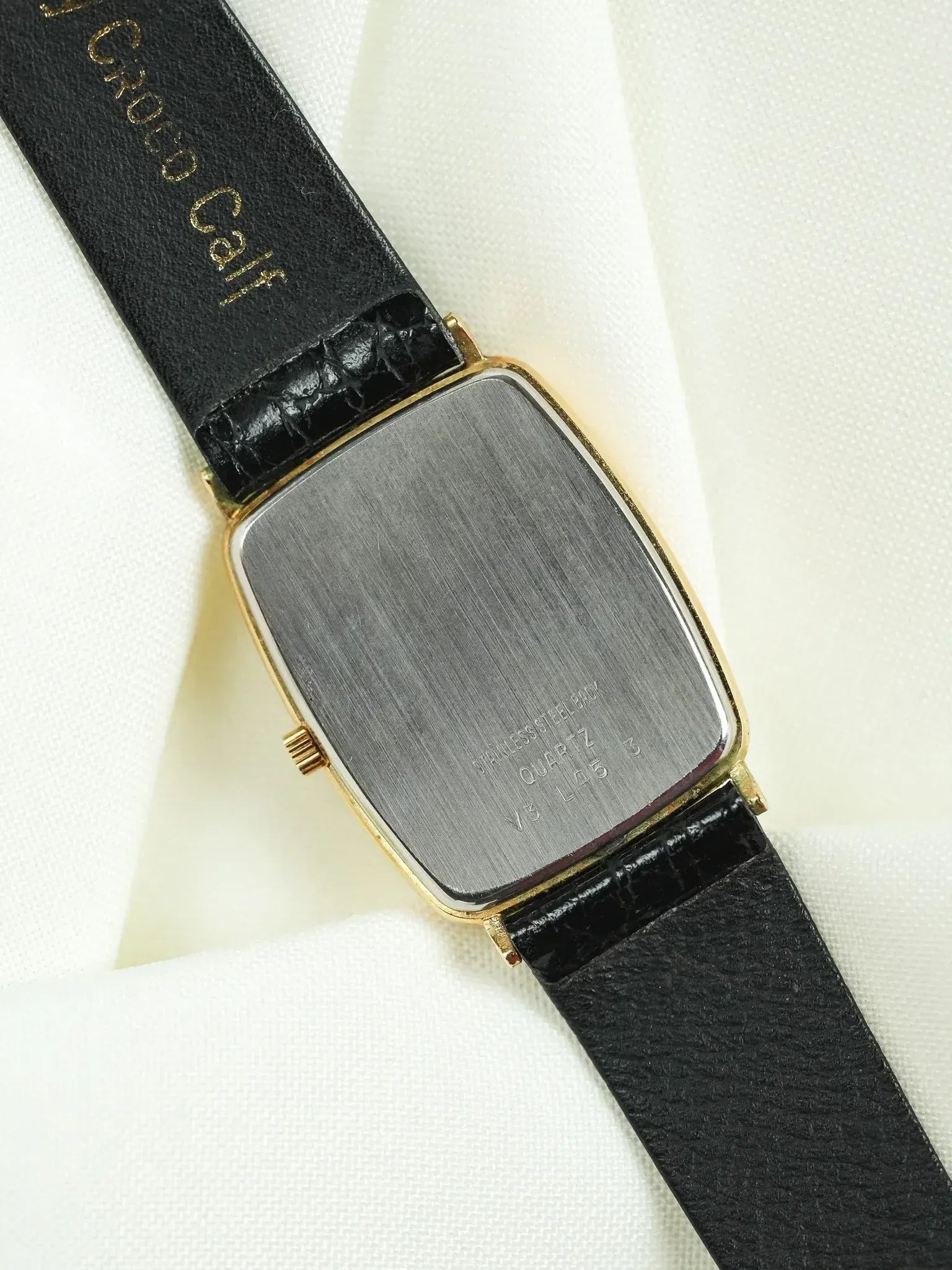 Yema - Paris Tonneau Date 6H Or Cadran blanc Quartz - 1990s - Atelier Victor