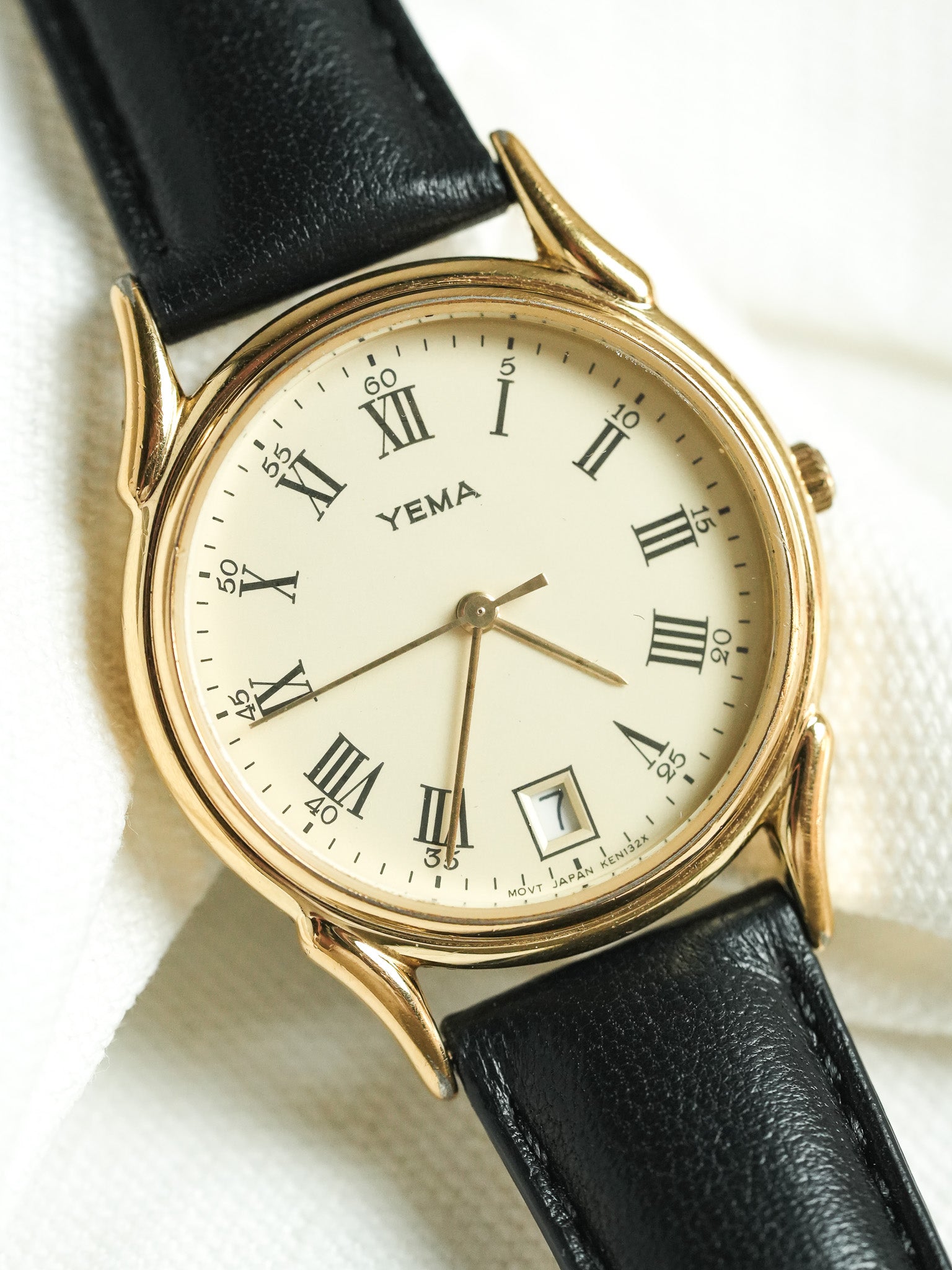 Yema - Romain Gourde d'eau Date Or - 1990s - Atelier Victor - Vintage Shop