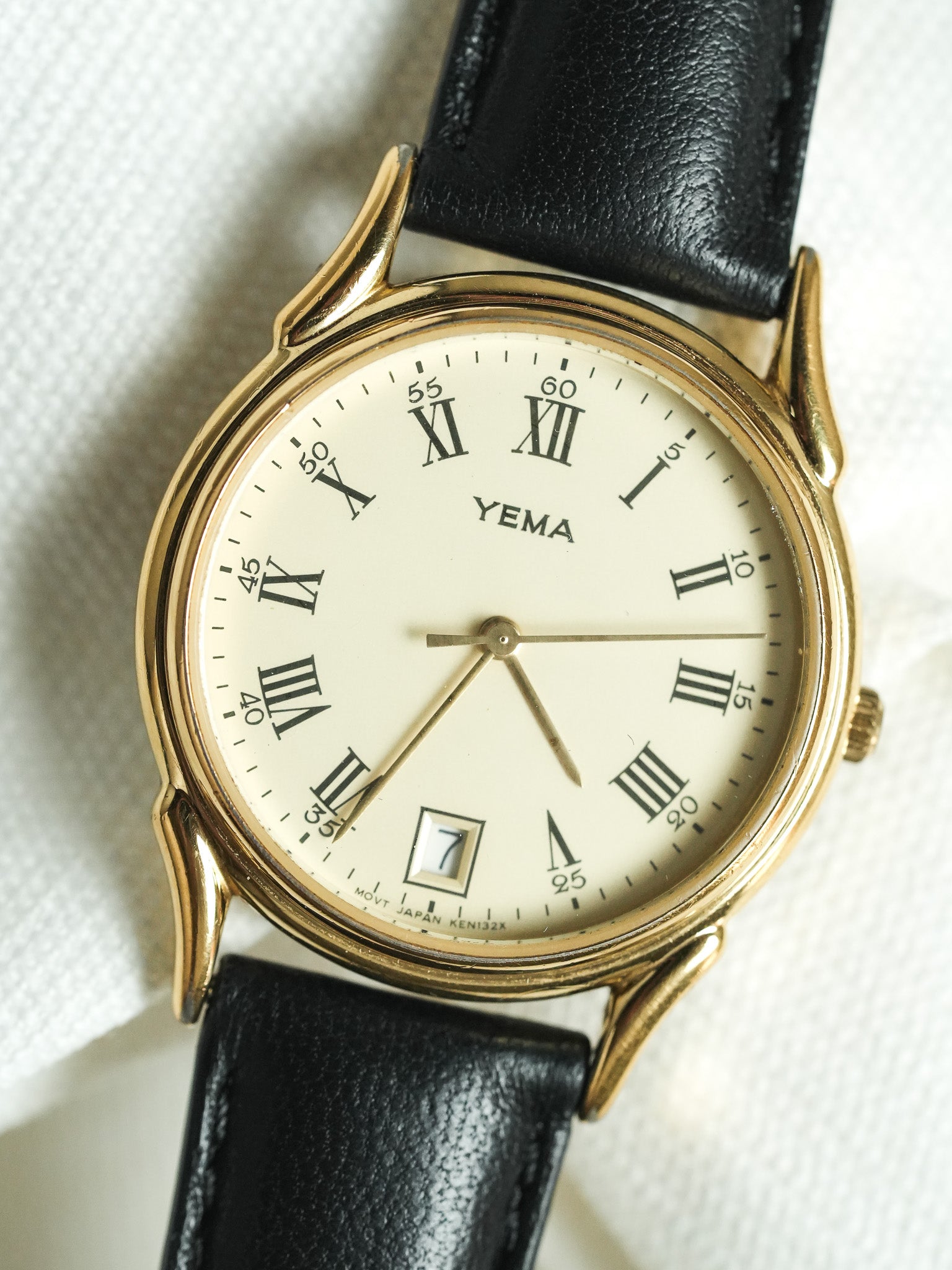 Yema - Romain Gourde d'eau Date Or - 1990s - Atelier Victor - Vintage Shop