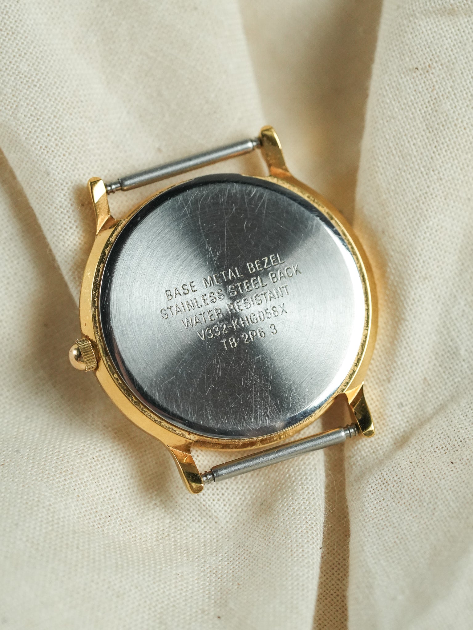 Yema - Ronde Or Date 6h Cornes tombantes - 1990s - Atelier Victor - Vintage Shop