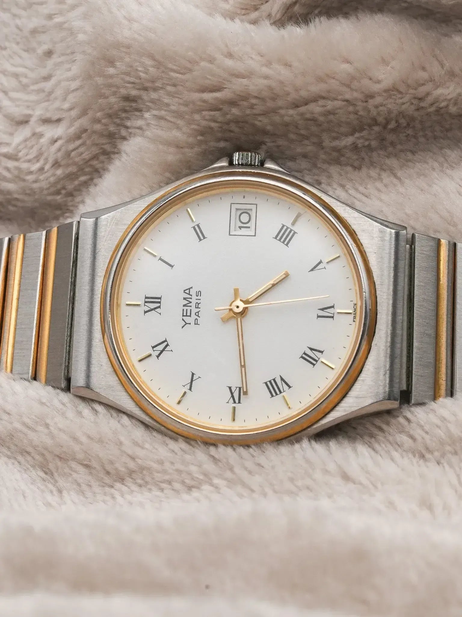 Yema - Royal Acier Or Bracelet intégré - 1990s - Atelier Victor