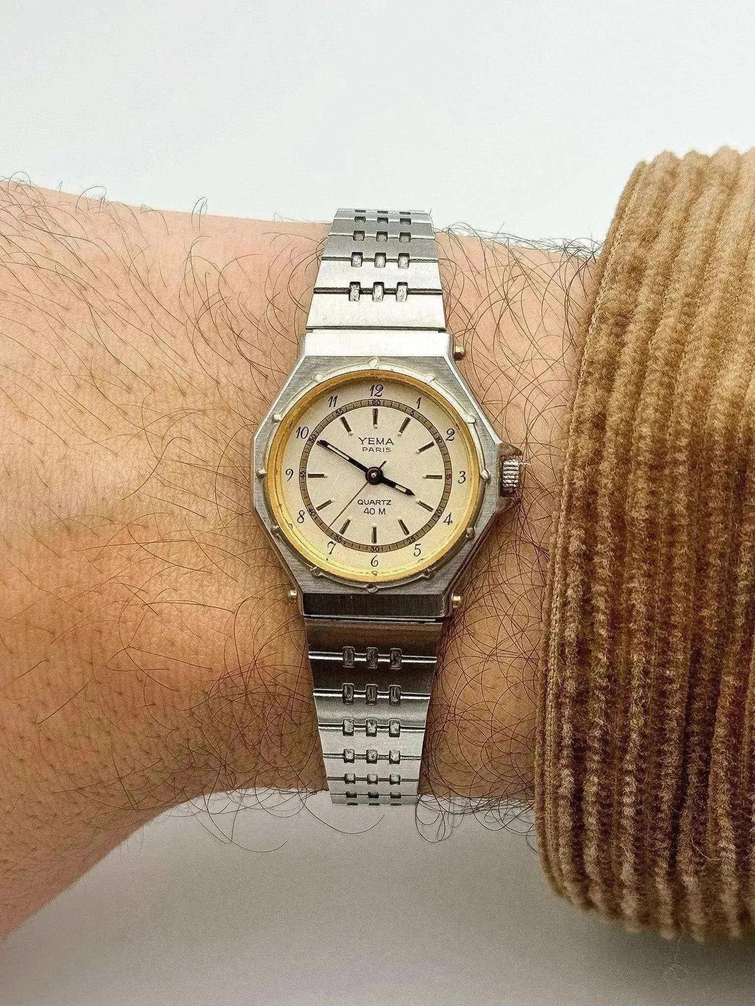 Yema - Royal Femme Acier or - 1990s - Atelier Victor