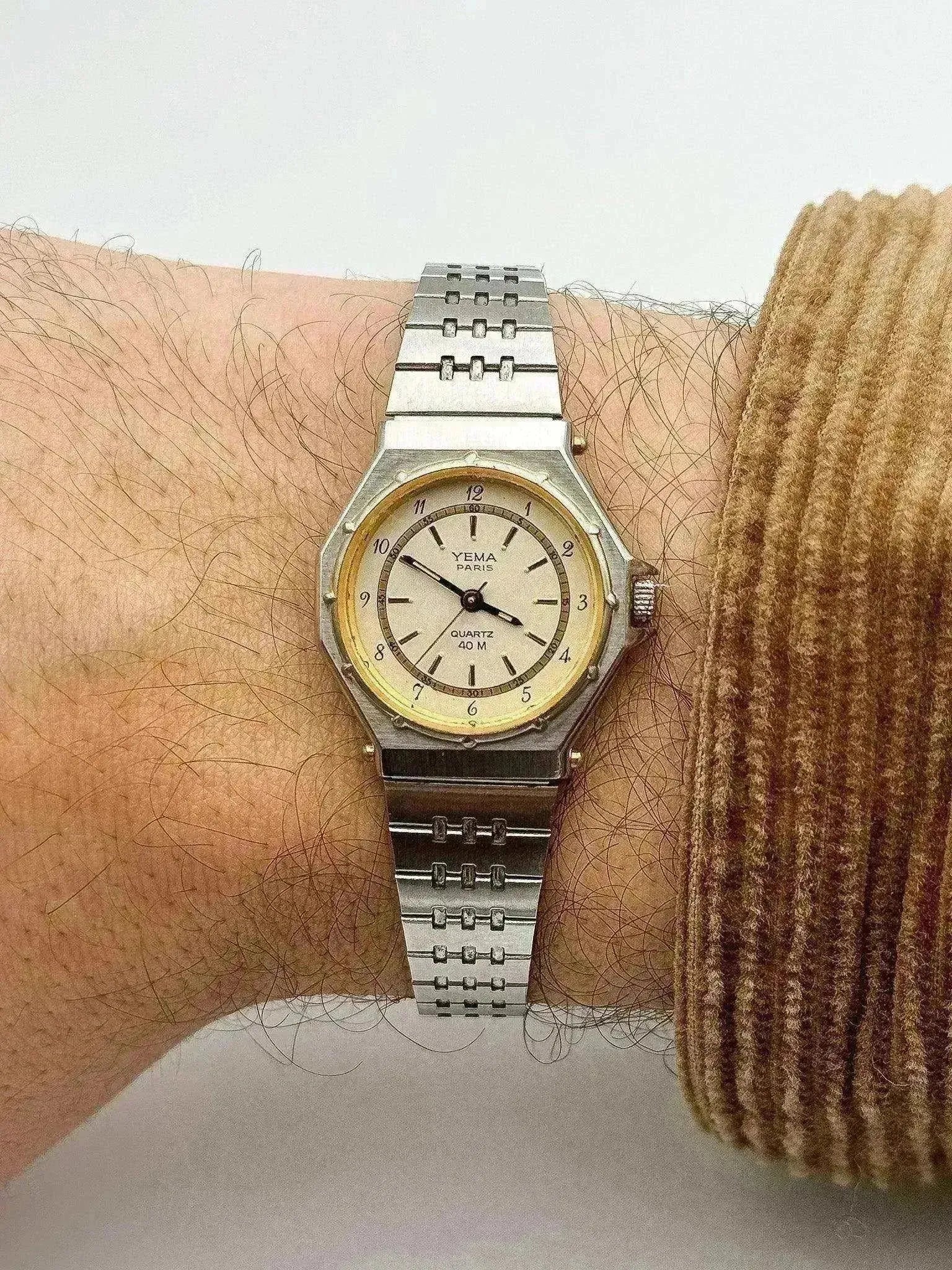 Yema - Royal Femme Acier or - 1990s - Atelier Victor