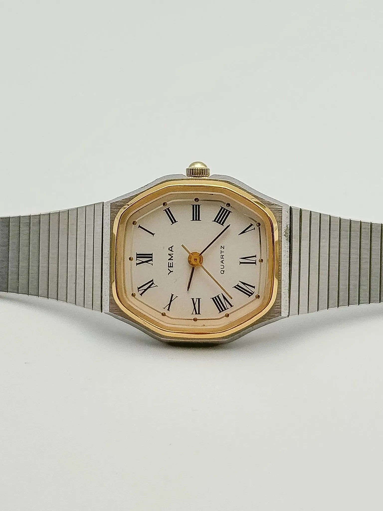 Yema - Royal Octogonale Acier Femme - NOS - 1990s - Atelier Victor Paris - Vintage Watch Shop Dubai