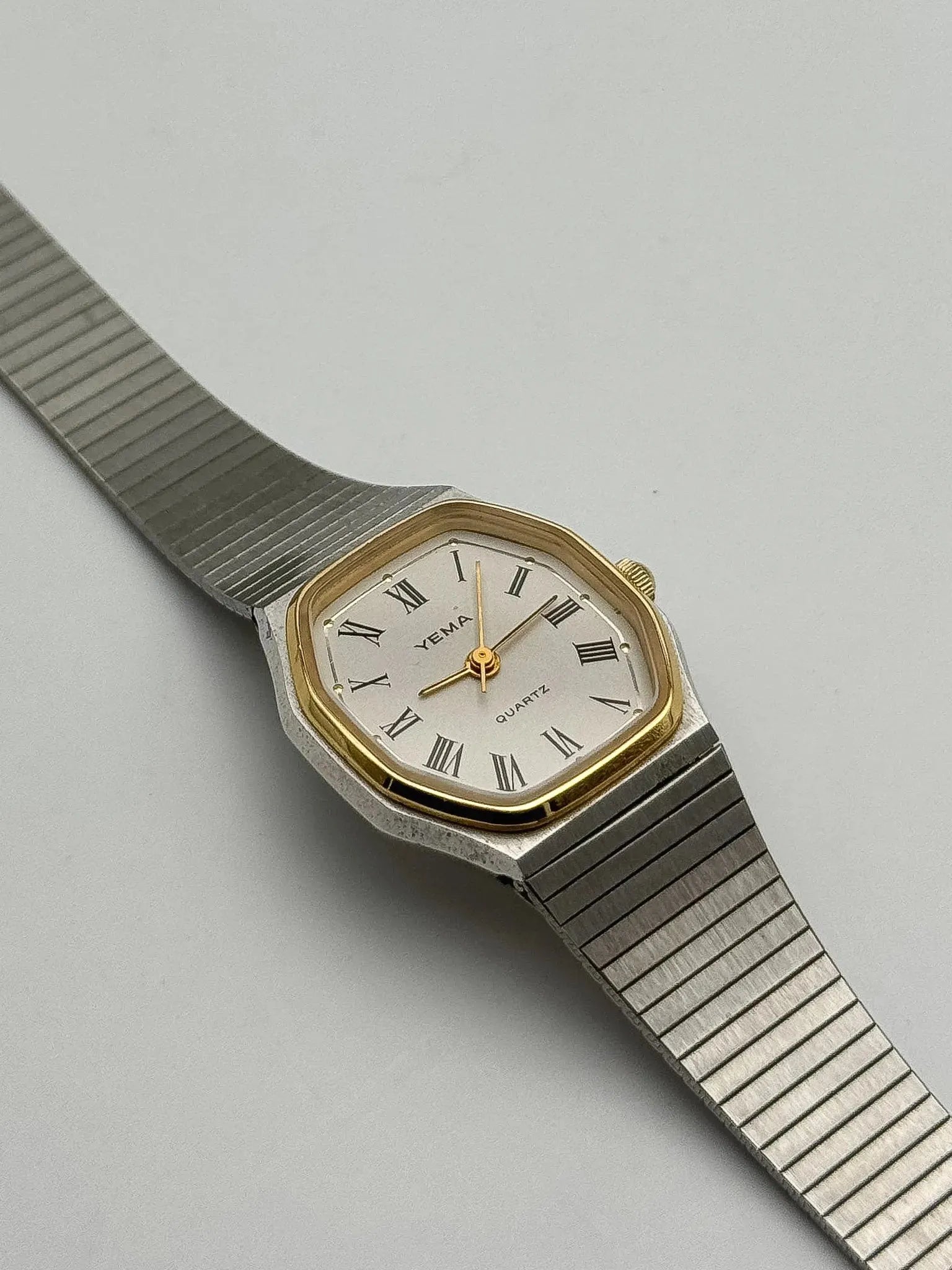 Yema - Royal Octogonale Acier Femme - NOS - 1990s - Atelier Victor Paris - Vintage Watch Shop Dubai