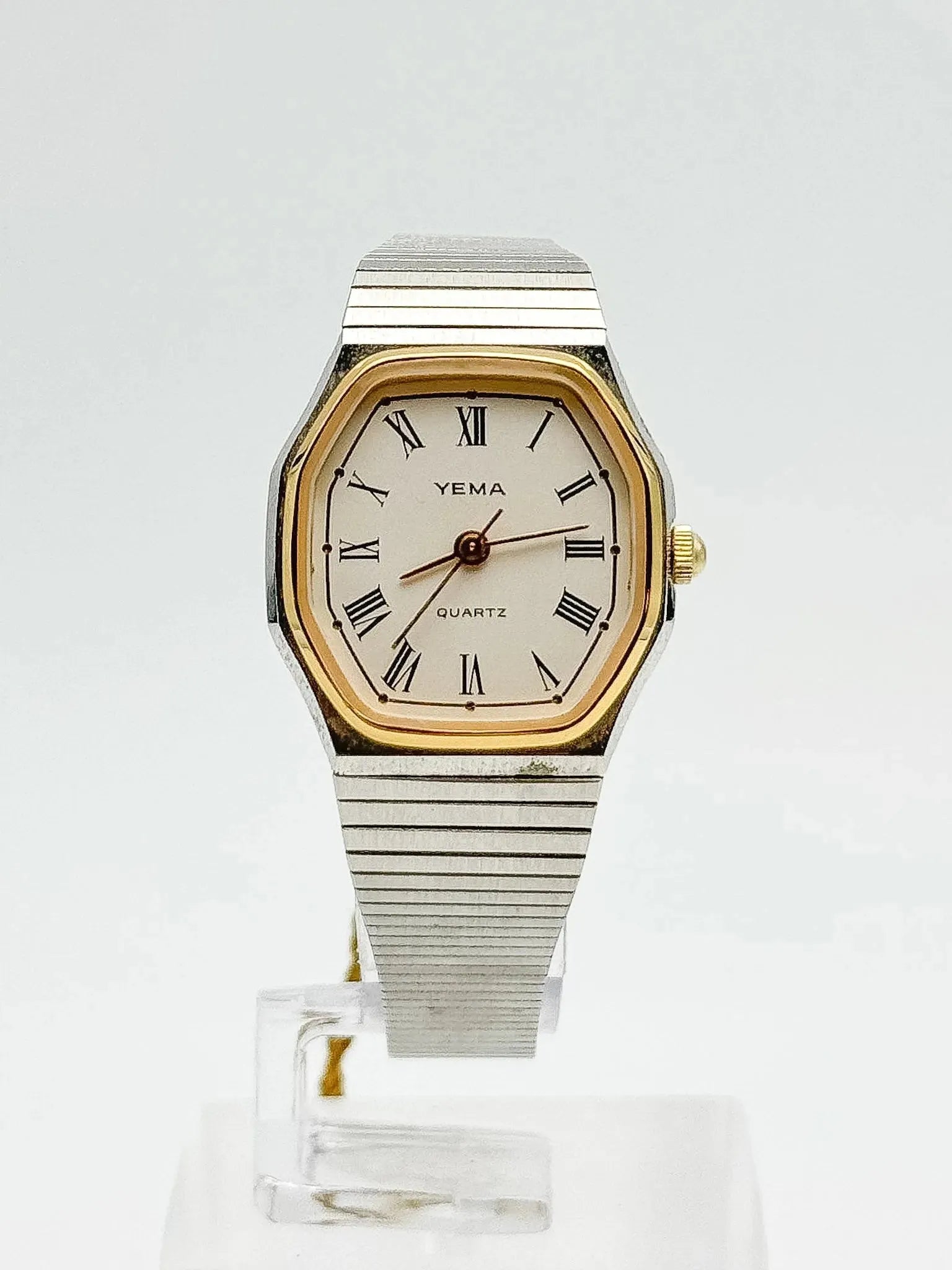 Yema - Royal Octogonale Acier Femme - NOS - 1990s - Atelier Victor Paris - Vintage Watch Shop Dubai