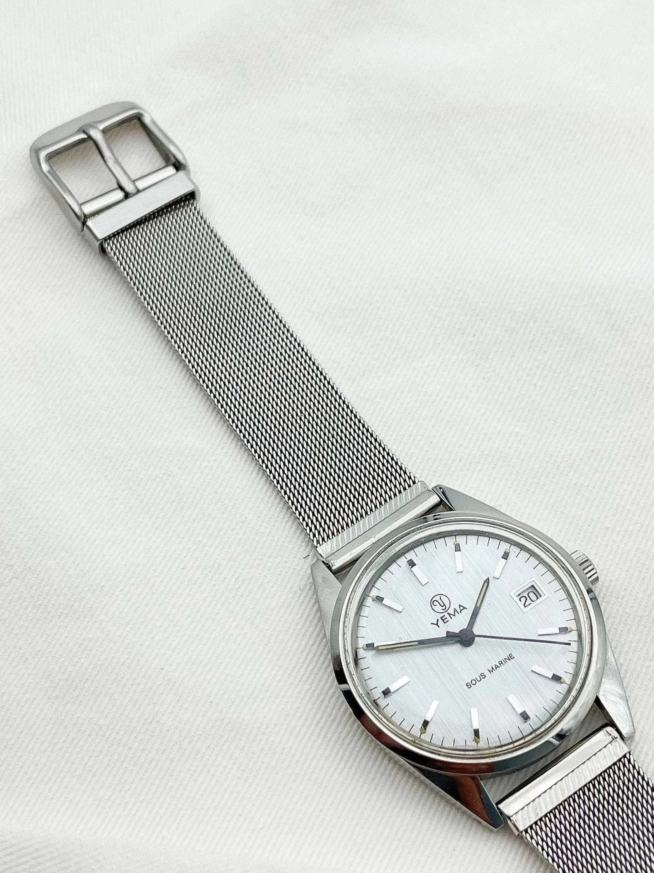 Yema -Sous Marine - 1970s - Atelier Victor Paris - Vintage Watch Shop Dubai