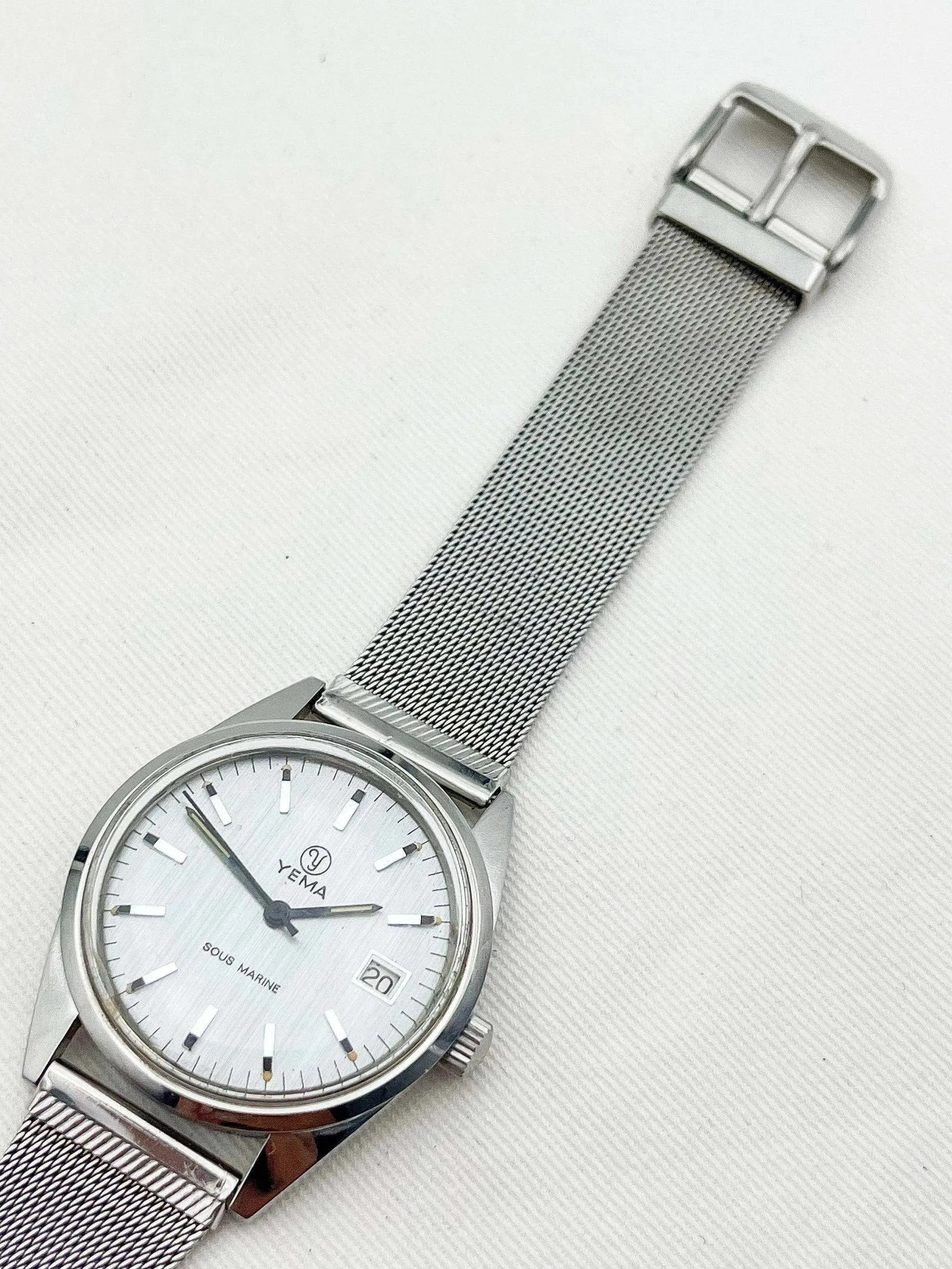 Yema -Sous Marine - 1970s - Atelier Victor Paris - Vintage Watch Shop Dubai