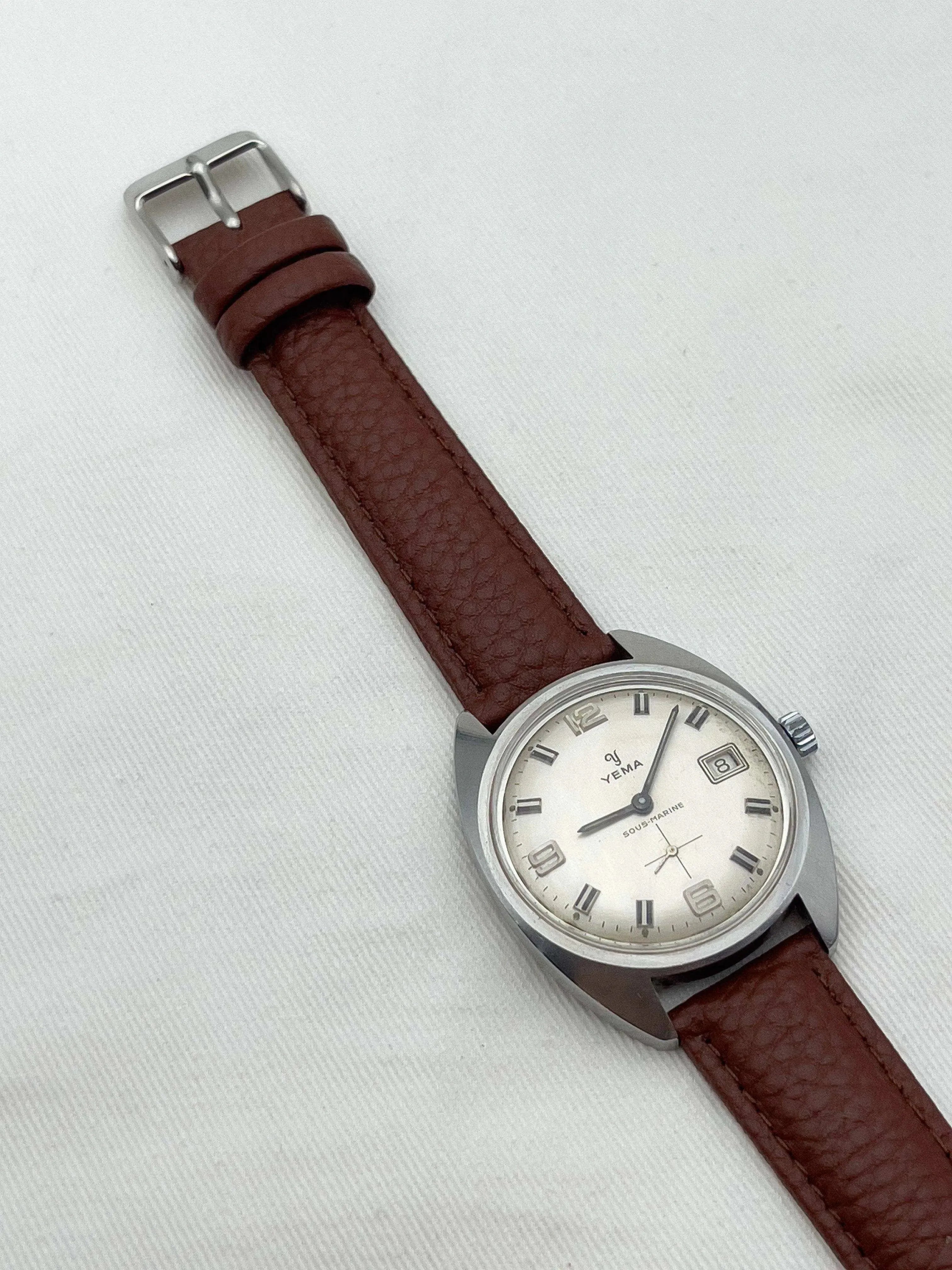 Yema - Sous-Marine Acier patiné petite-seconde - 1960s - Atelier Victor