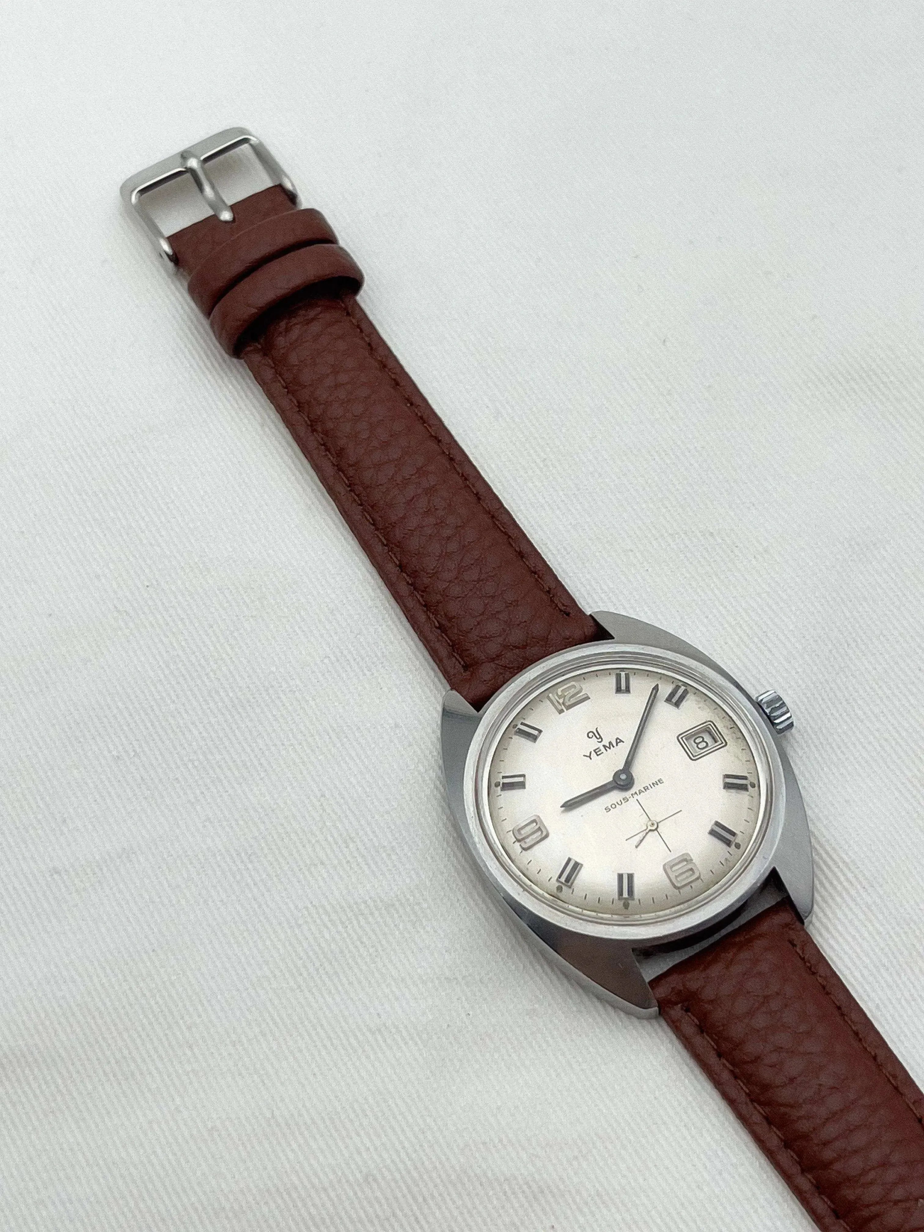 Yema - Sous-Marine Acier patiné petite-seconde - 1960s - Atelier Victor