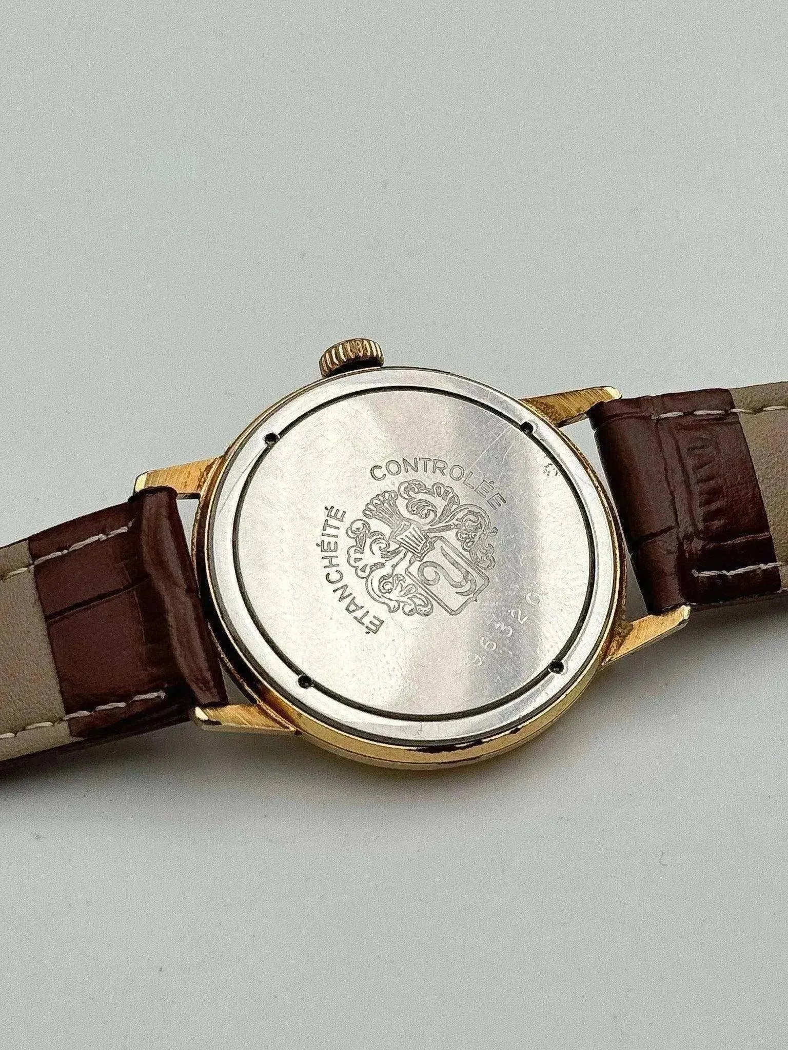 Yema - Sous-Marine Antichoc Montre habillée plaqué or - 1960s - Atelier Victor