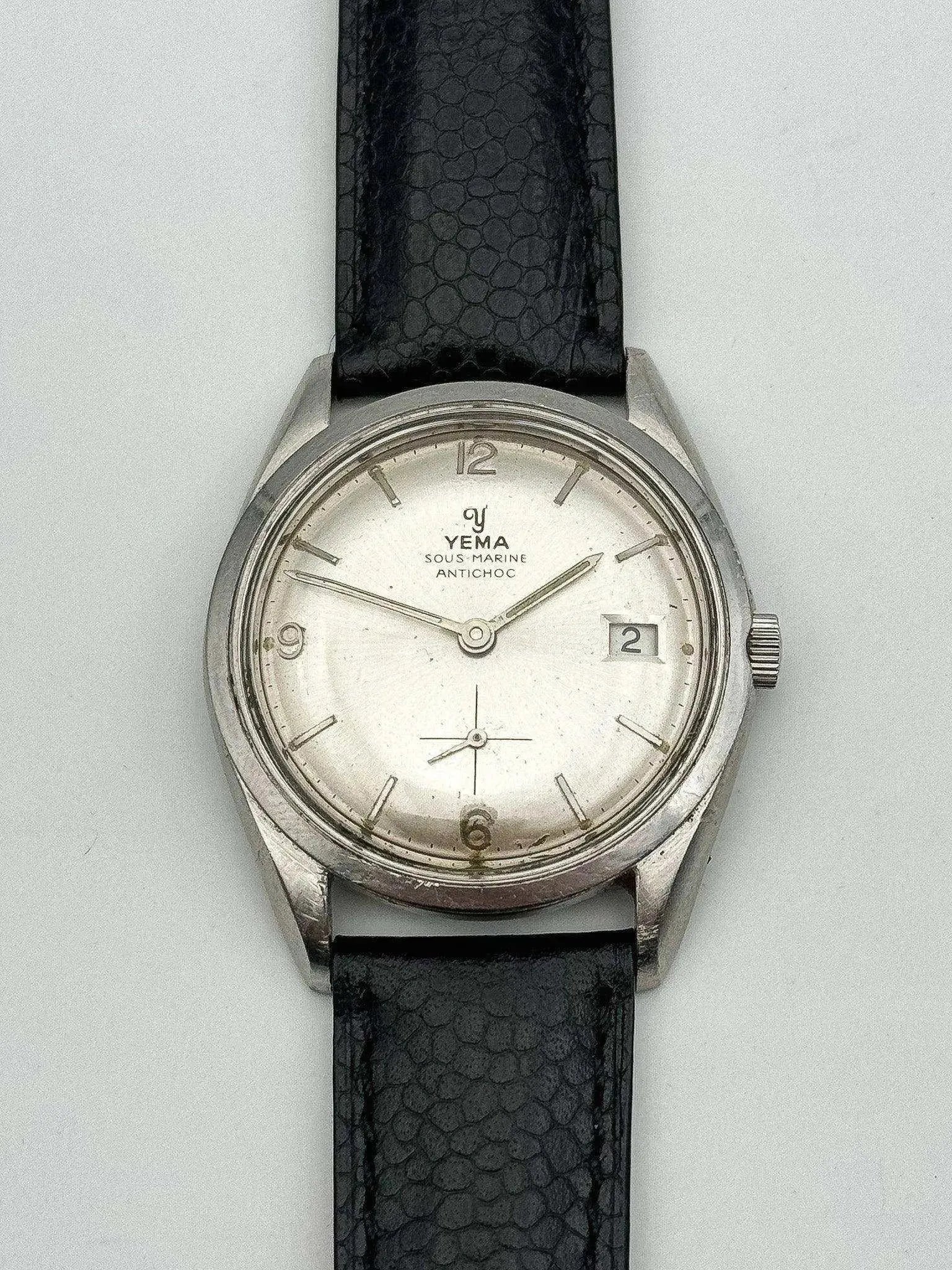 Yema - Sous-Marine Petite Seconde Date - 1960s - Atelier Victor - Vintage Shop