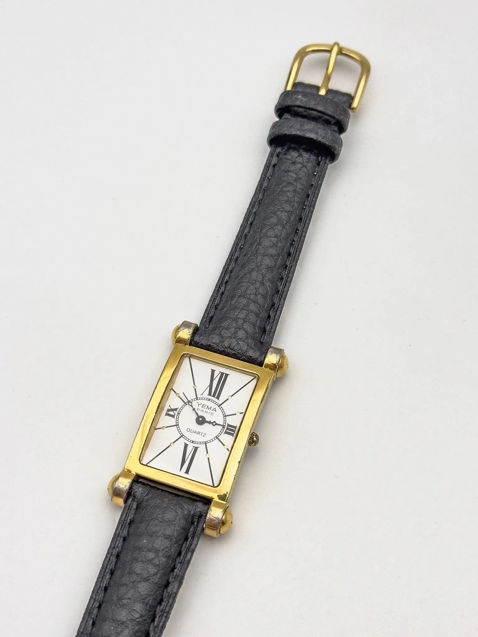 Yema - Tank Extra Lugs - 1990s - Atelier Victor Paris - Vintage Watch Shop Dubai