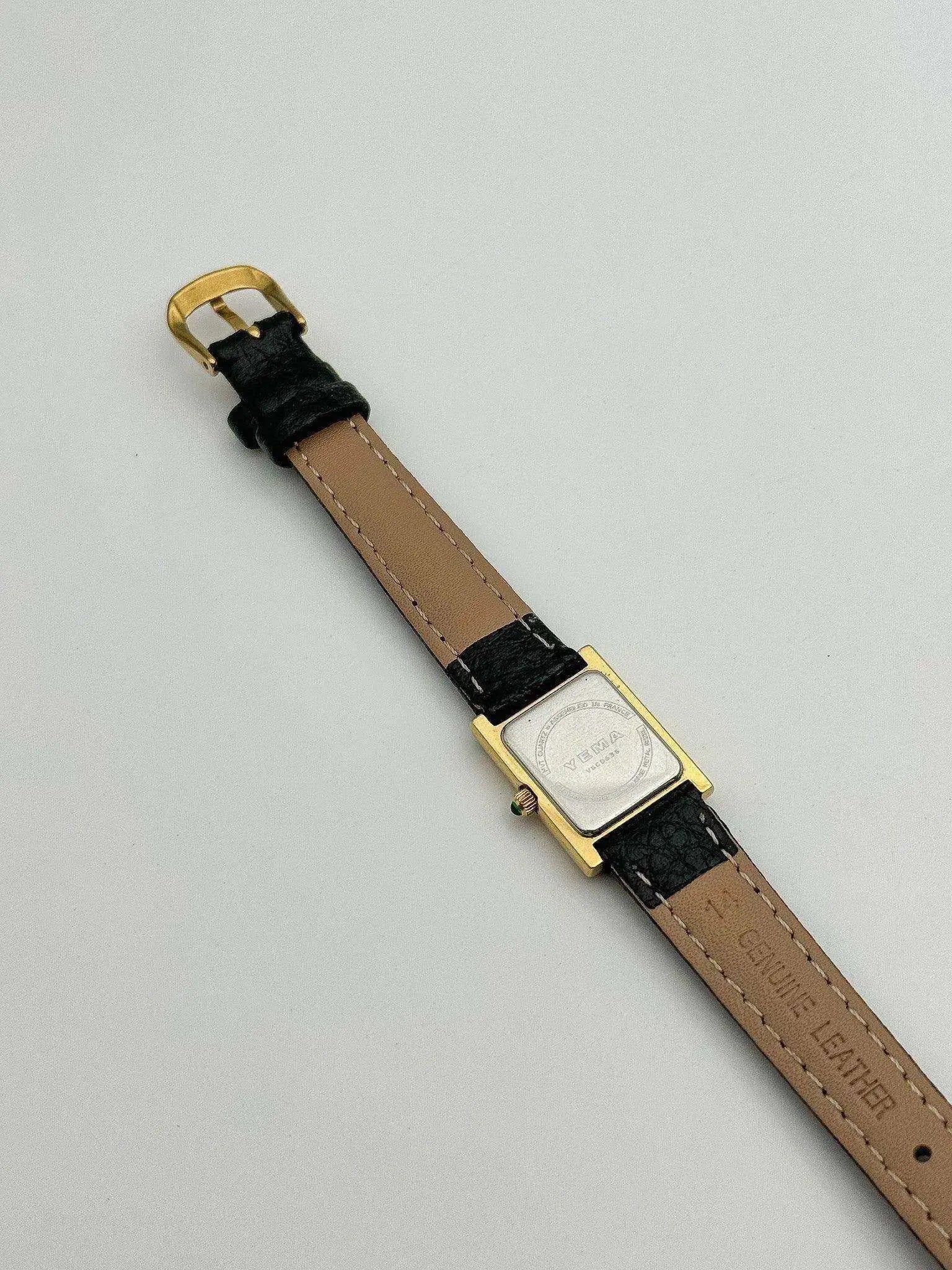 Yema - Tank Gold Lady - 1990’s - Atelier Victor Paris - Vintage Watch Shop Dubai