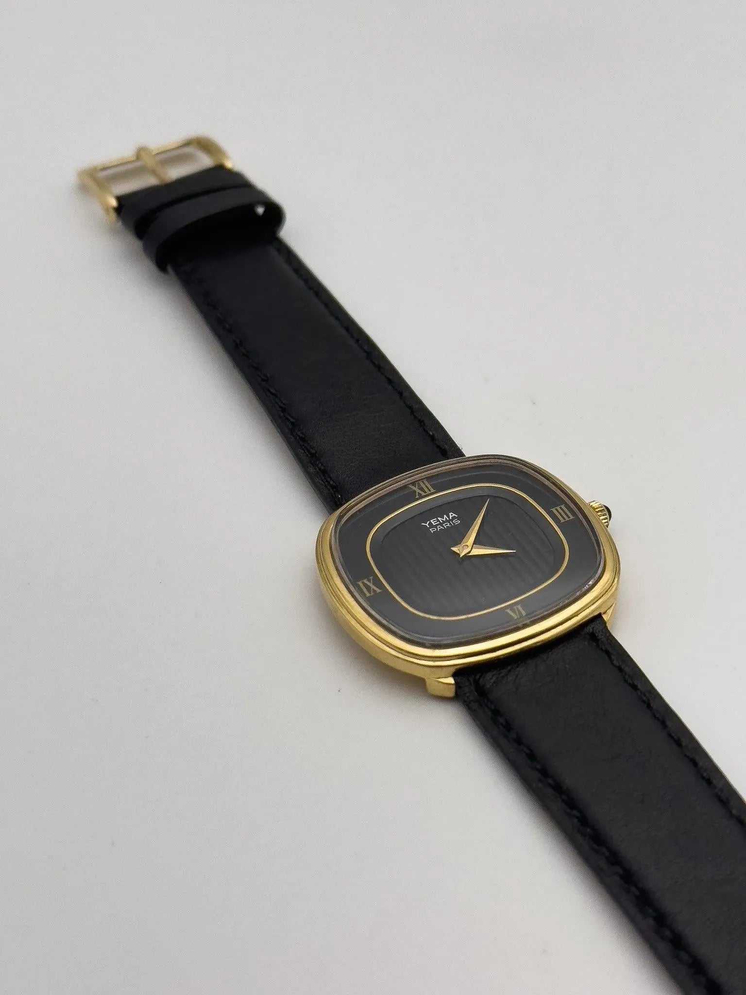 Yema - TV Black Tapisserie - 1970's - Atelier Victor Paris - Vintage Watch Shop Dubai