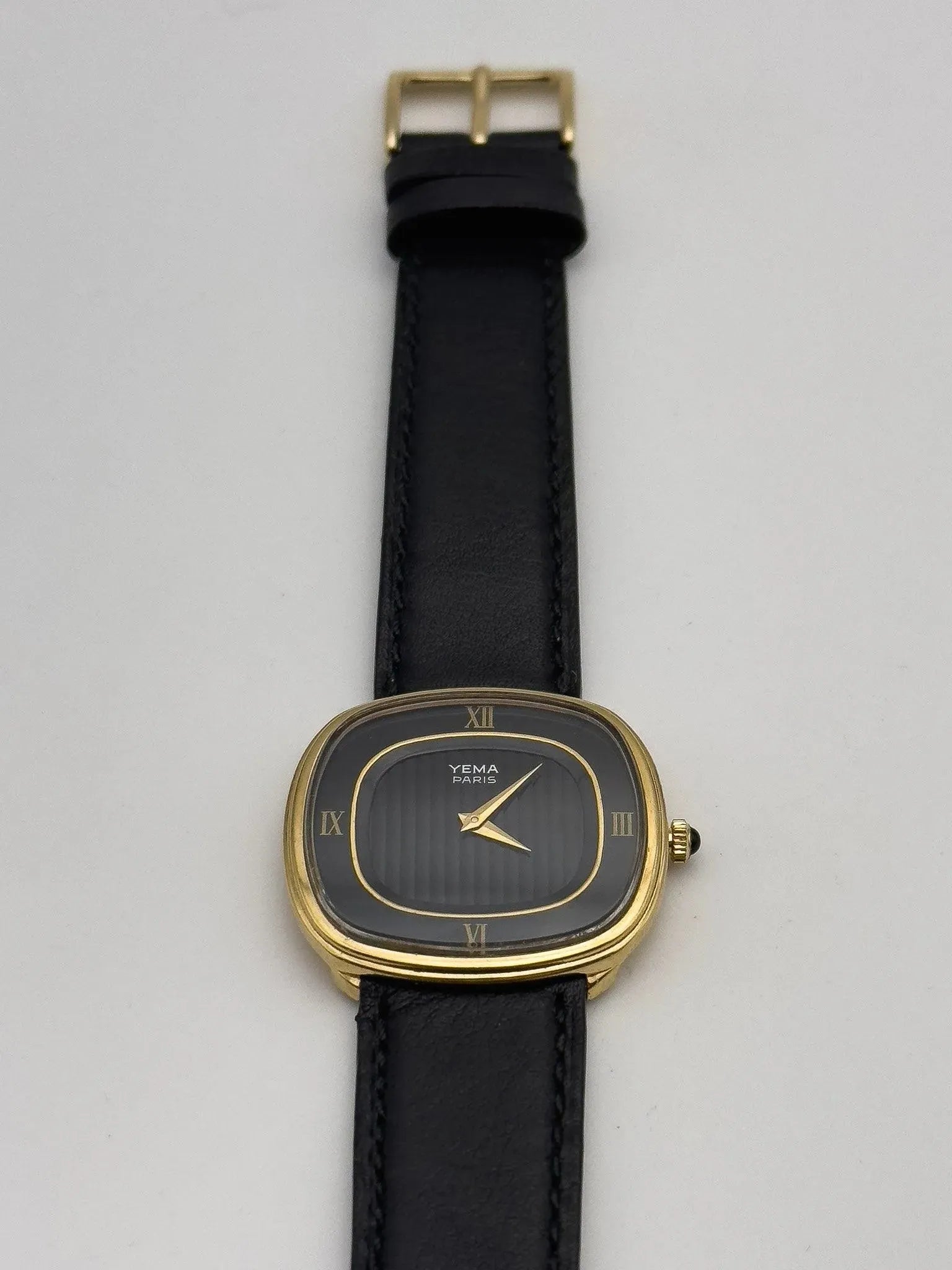 Yema - TV Black Tapisserie - 1970's - Atelier Victor Paris - Vintage Watch Shop Dubai