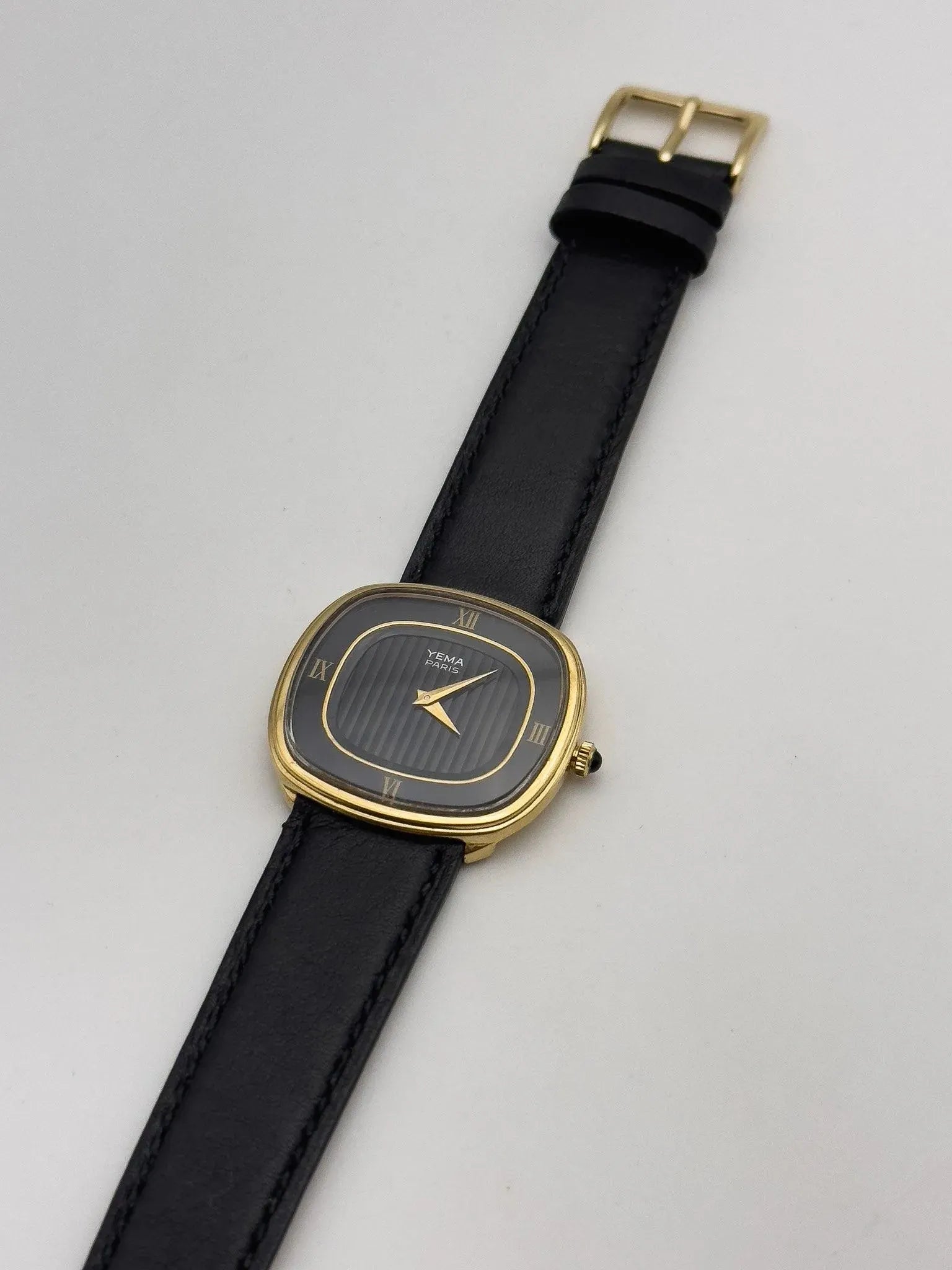 Yema - TV Black Tapisserie - 1970's - Atelier Victor Paris - Vintage Watch Shop Dubai