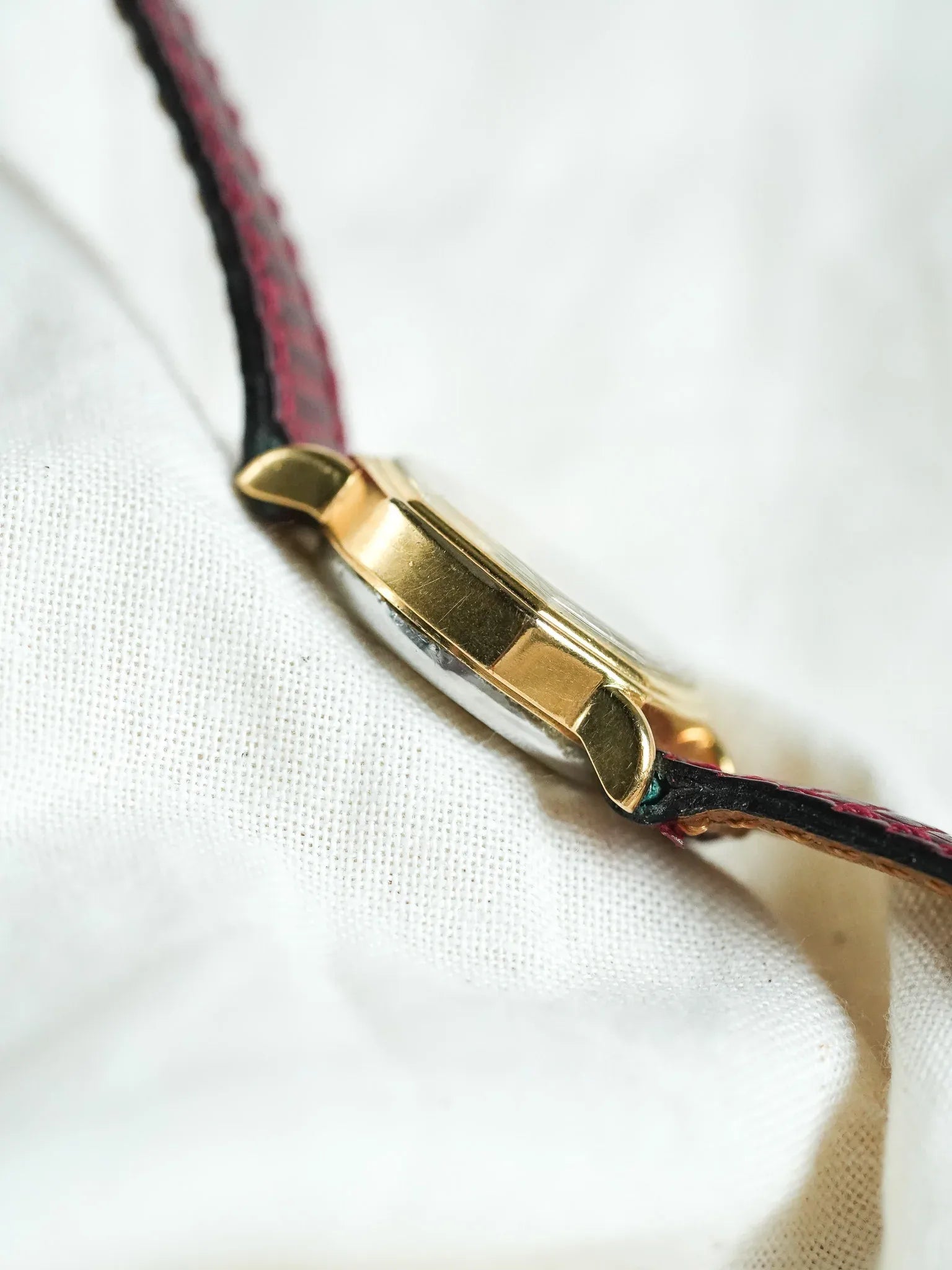 Yonger & Besson - Cadran Nacré plaqué or Femme - 1990s - Atelier Victor