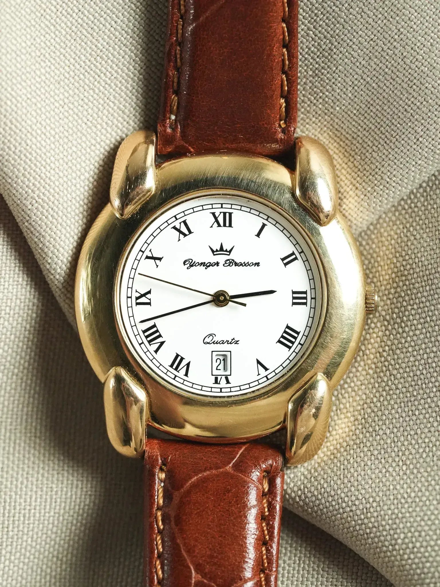 Yonger Bresson - Cornes Gouttes d'eau Bulles Or - 1990s - Atelier Victor